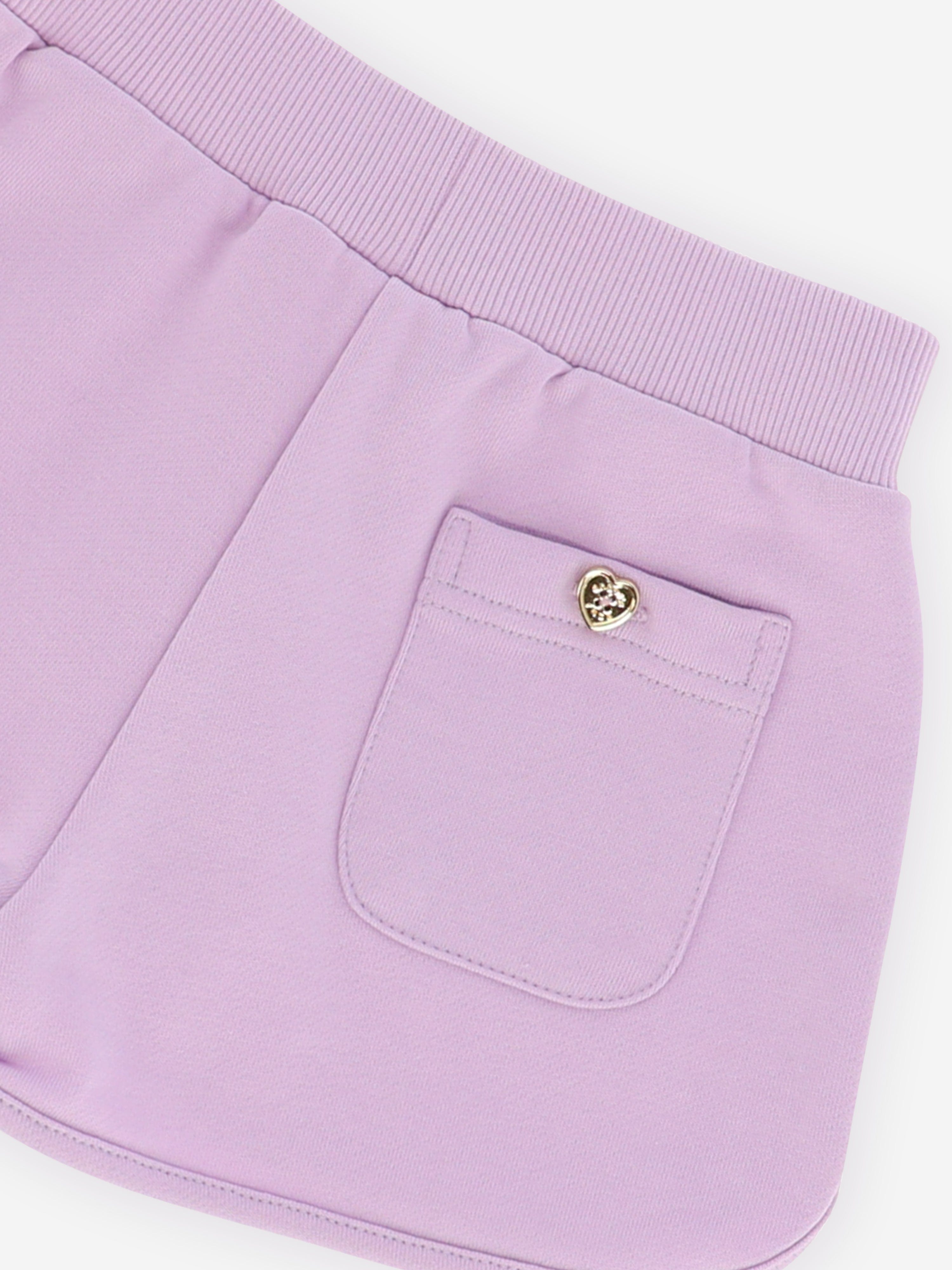 Angels Face Girls Adriana Smile Sweat Shorts in Purple Outlet Find Great
