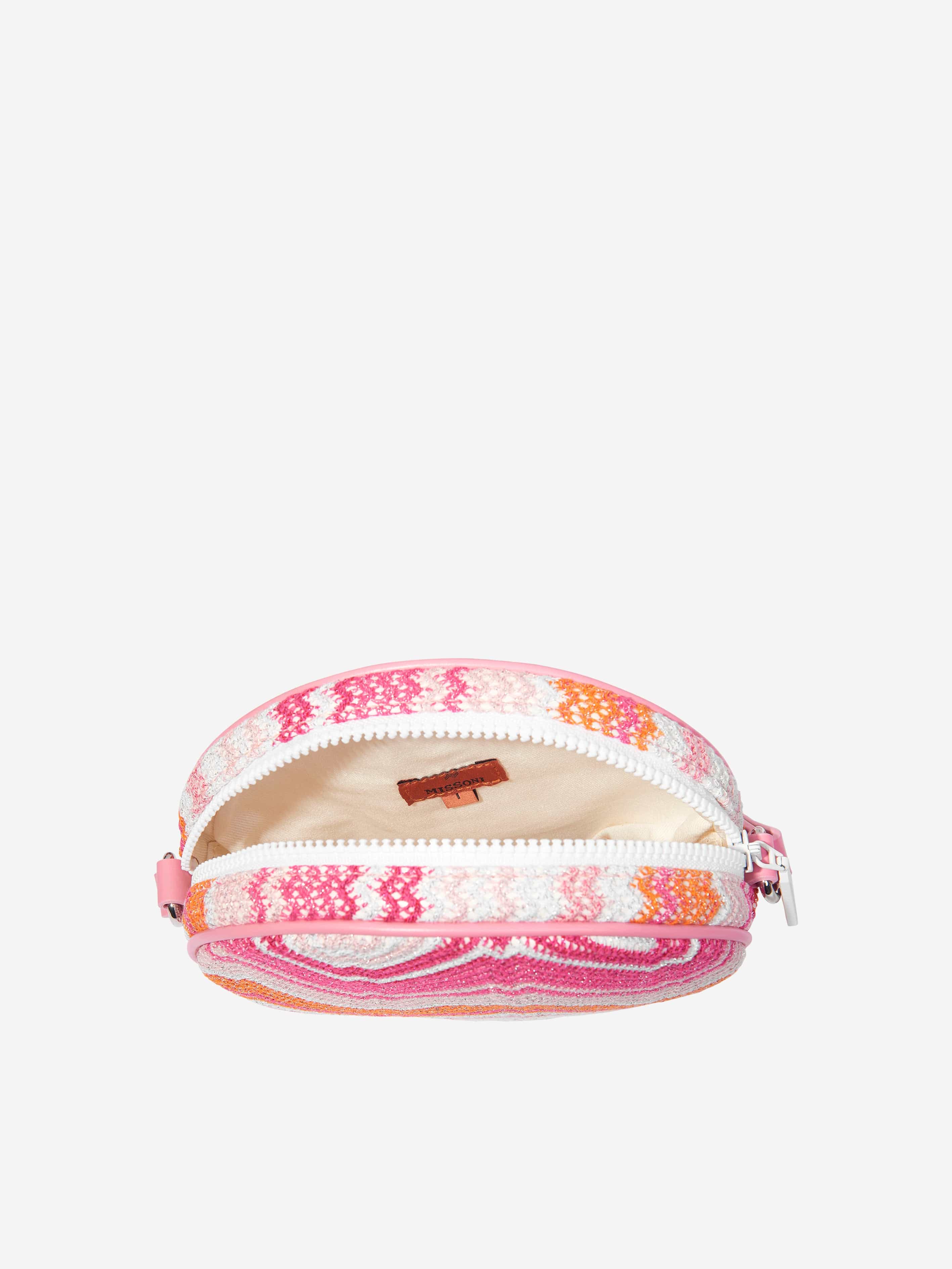 Girls Zigzag Shoulder Bag in Multicolour (20cm) With Mastercard Online