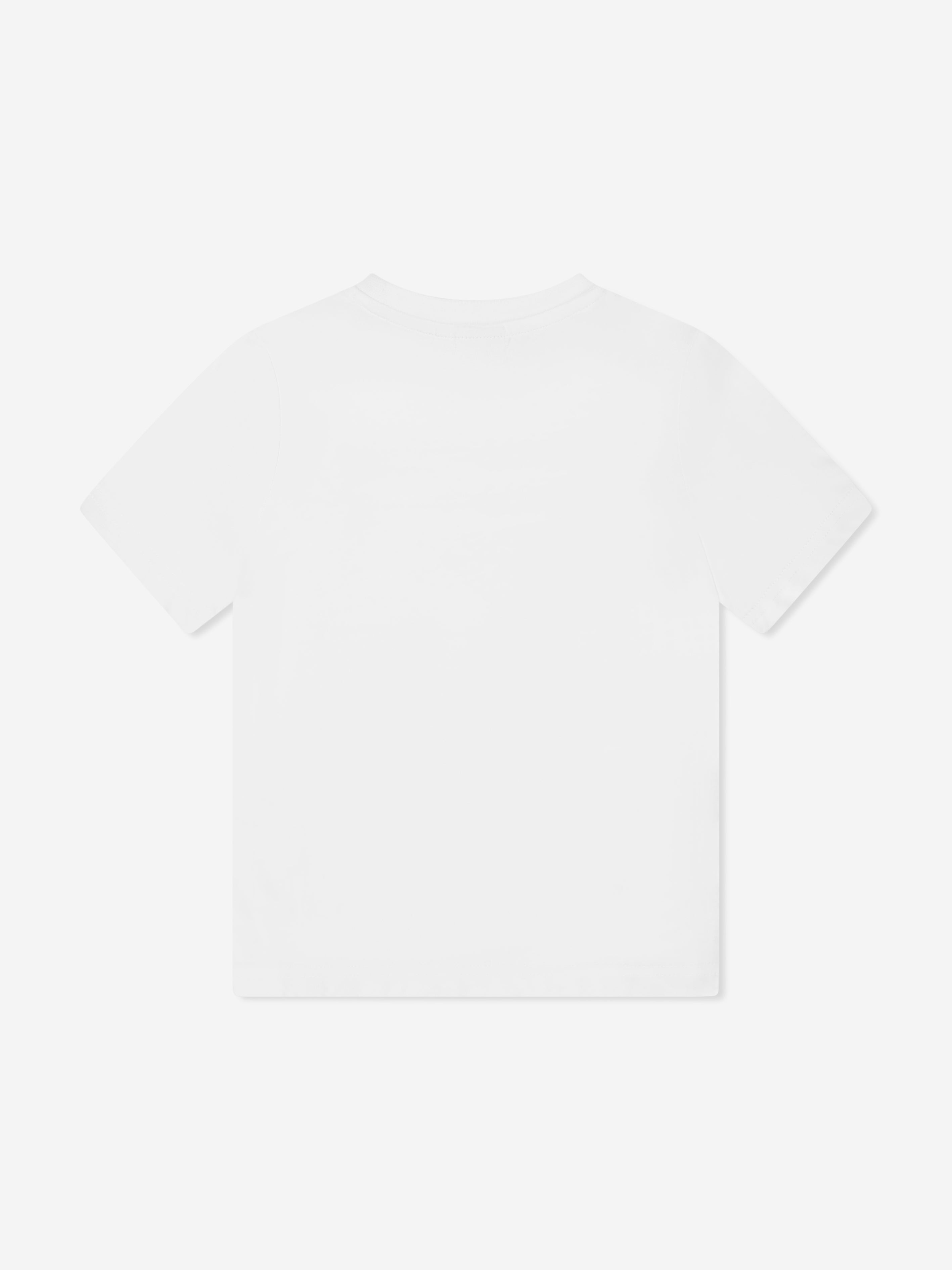BOSS Boys Logo T-Shirt in White Buy Cheap Clearance