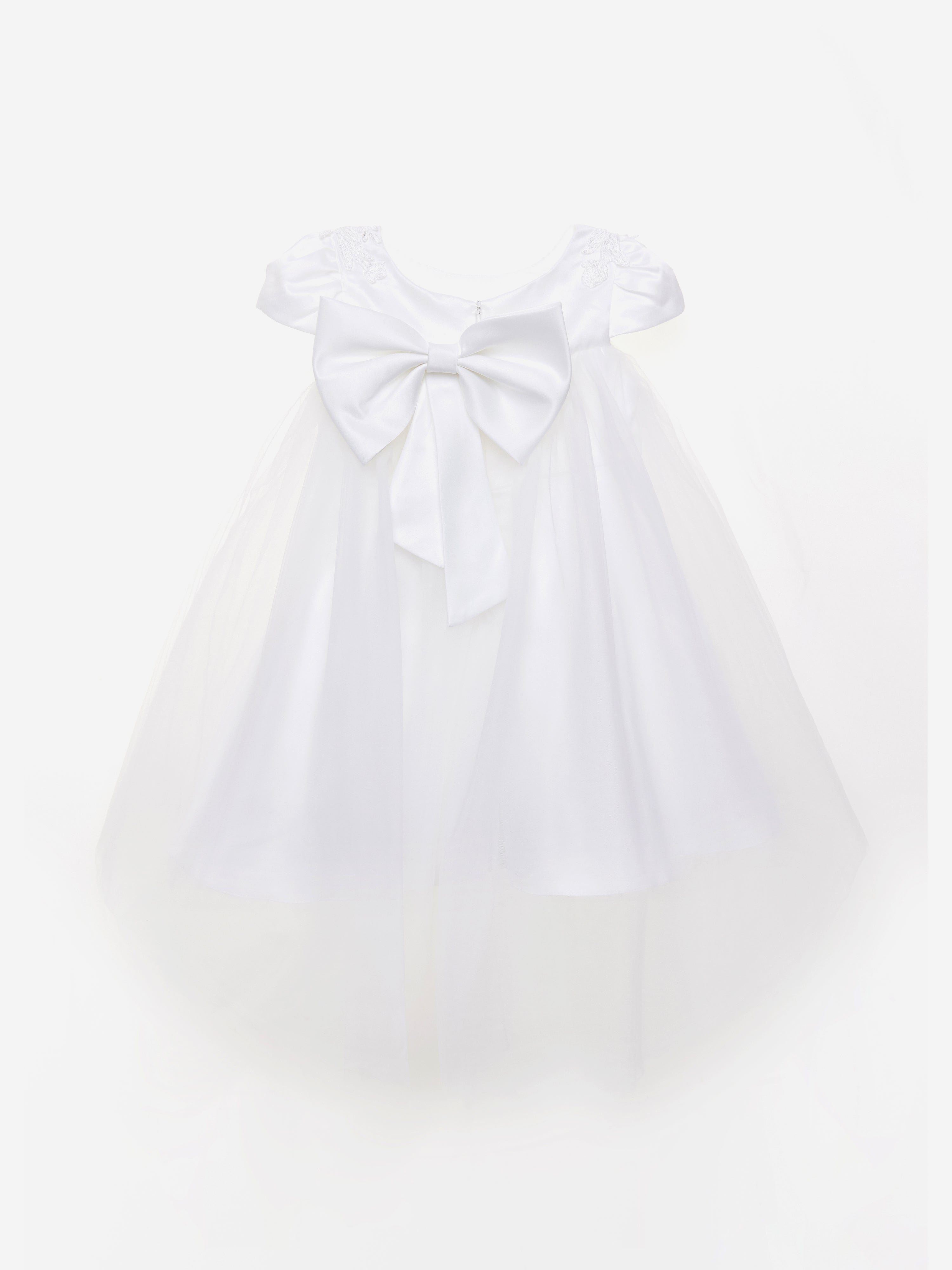 Baby Girls Angelic Dress in White Genuine Cheap Pice