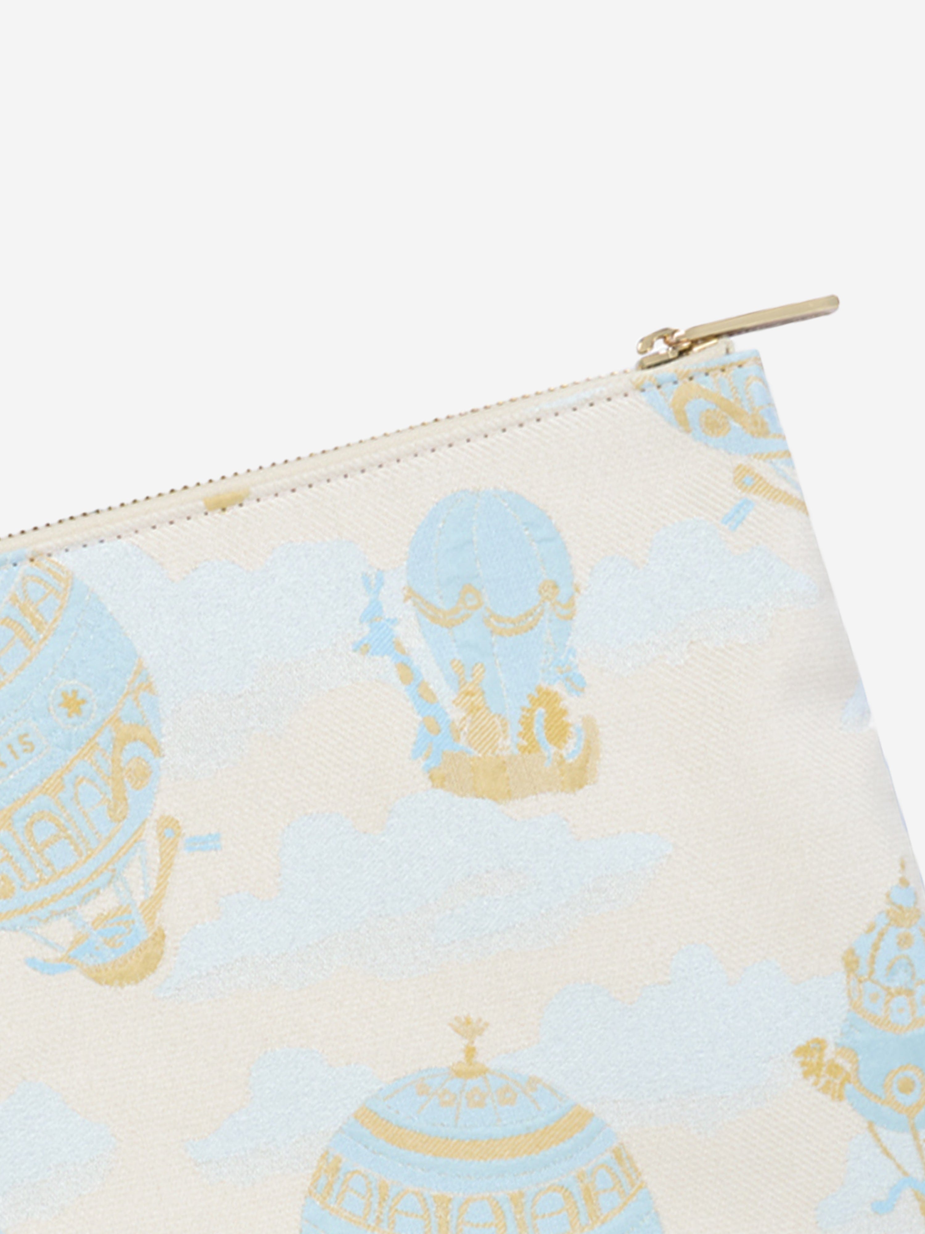 Atelier Choux Baby Boys Hot Air Balloons Pouch in Blue (31cm) Cheap Buy