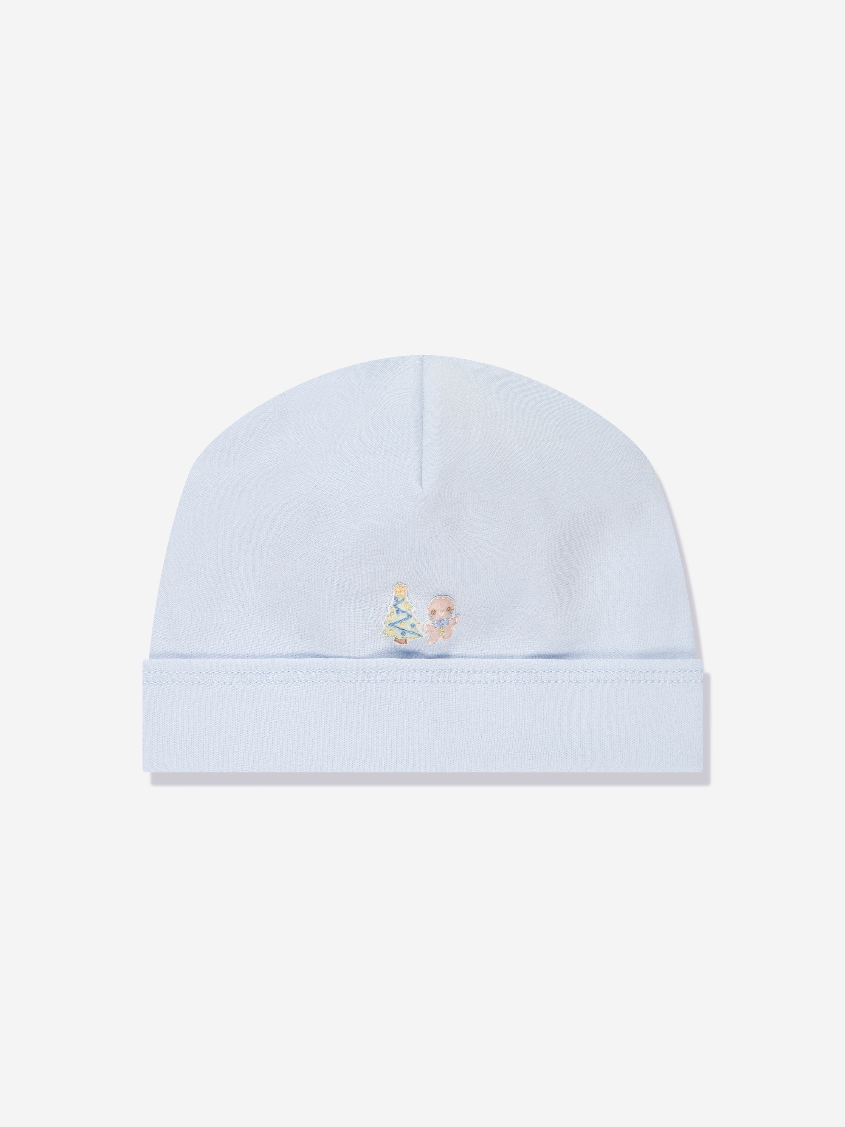 Magnolia Baby Baby Boys Sweet Gingerbread Embroidered Hat in Blue Clearance Store Cheap Online