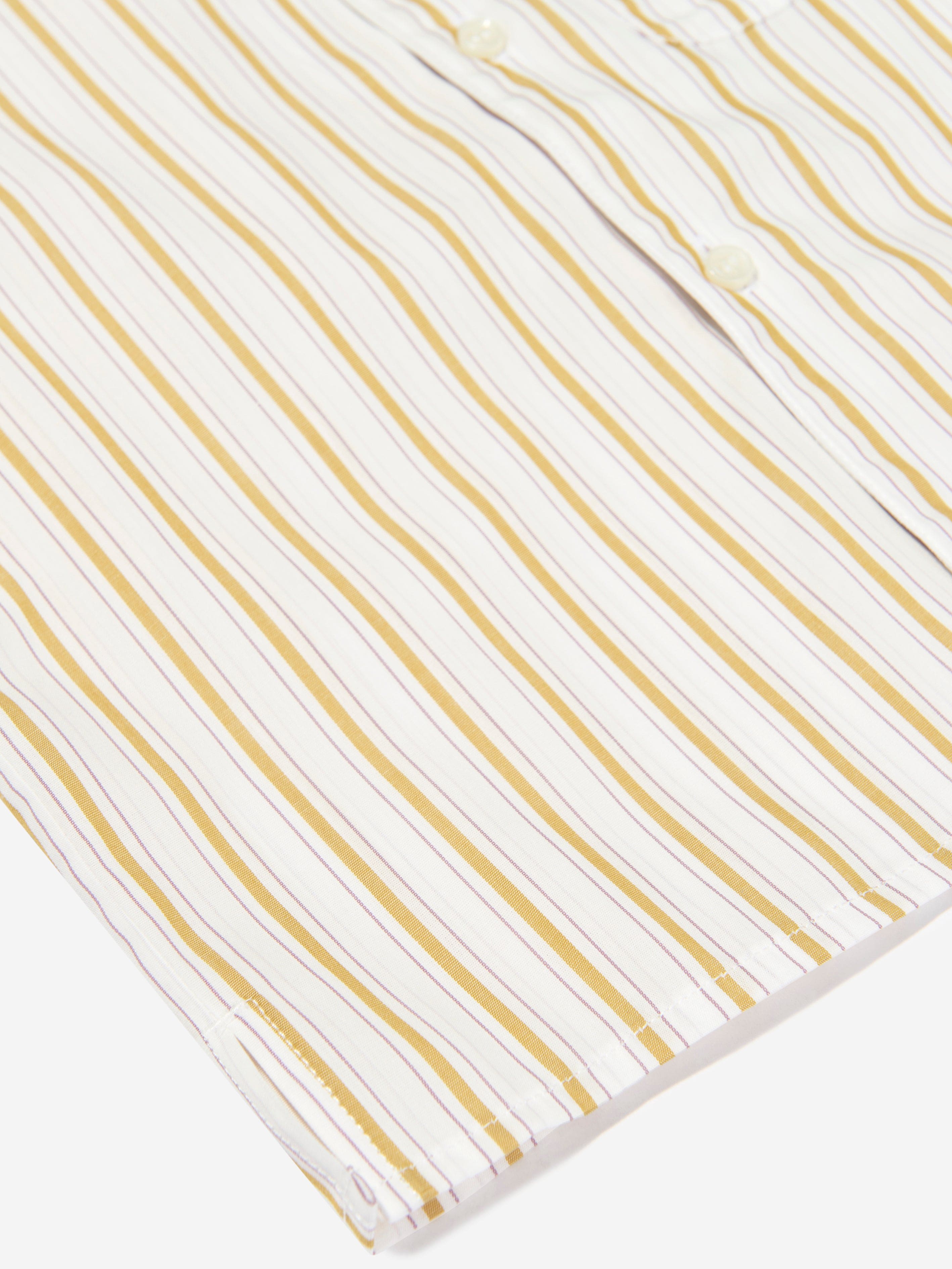 Bonpoint Baby Girls Striped Gerald Shirt in Beige 100% Authentic Cheap Online