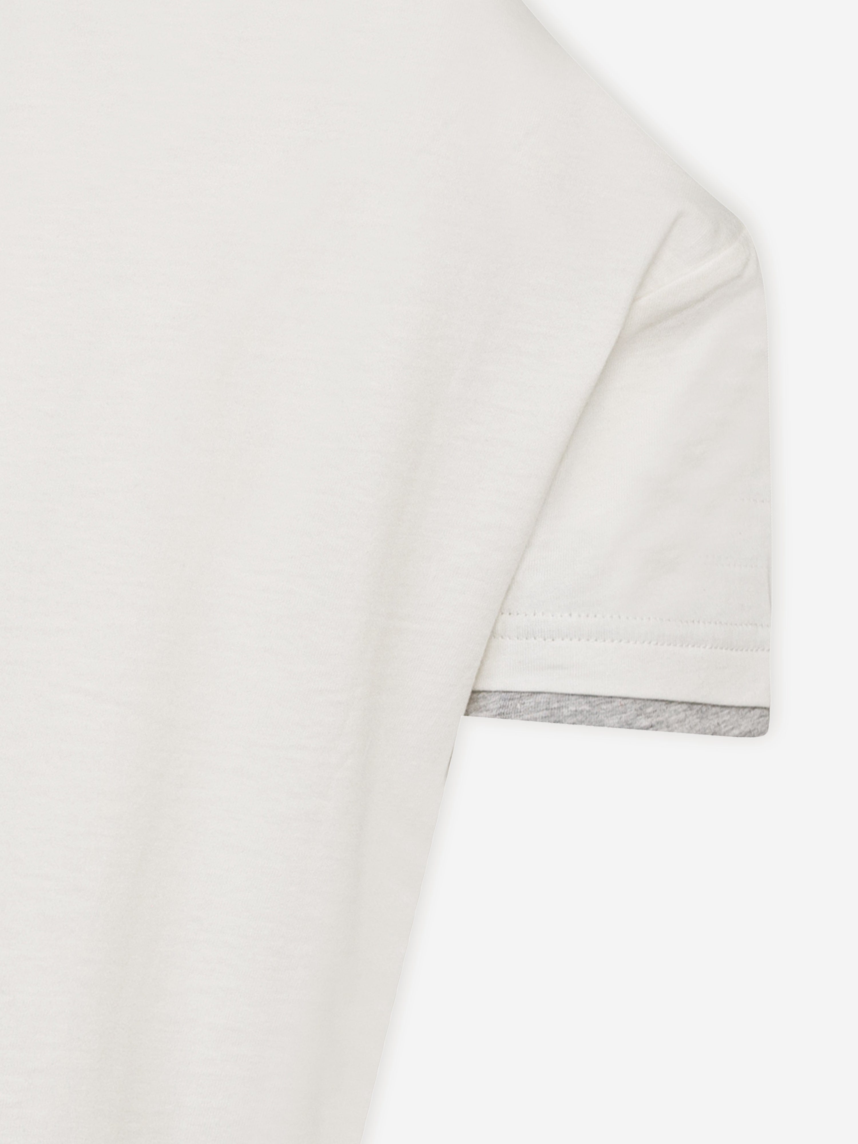 Eleventy Boys Surfboards T-Shirt in Ivory Tumblr Cheap Online