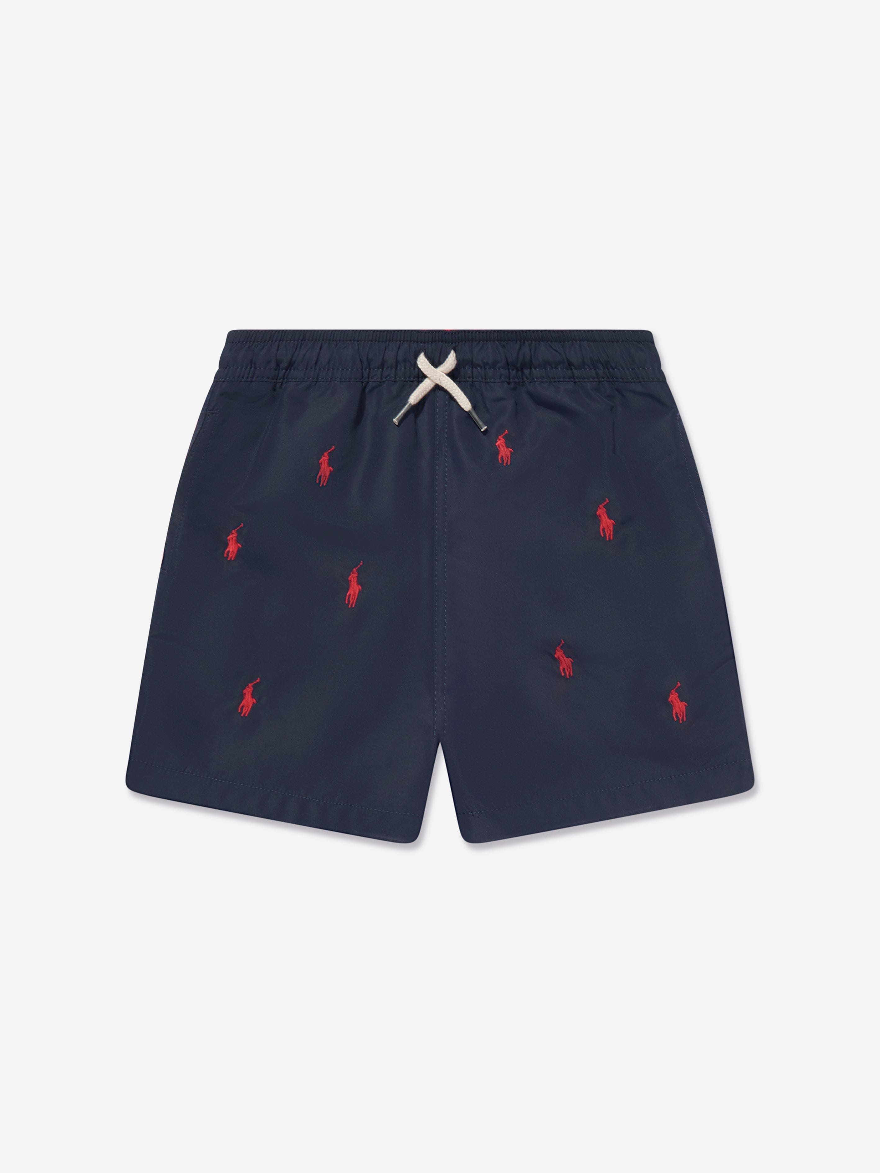 Ralph Lauren Boys Logo Swim Shorts in Navy Discounts Sale Online