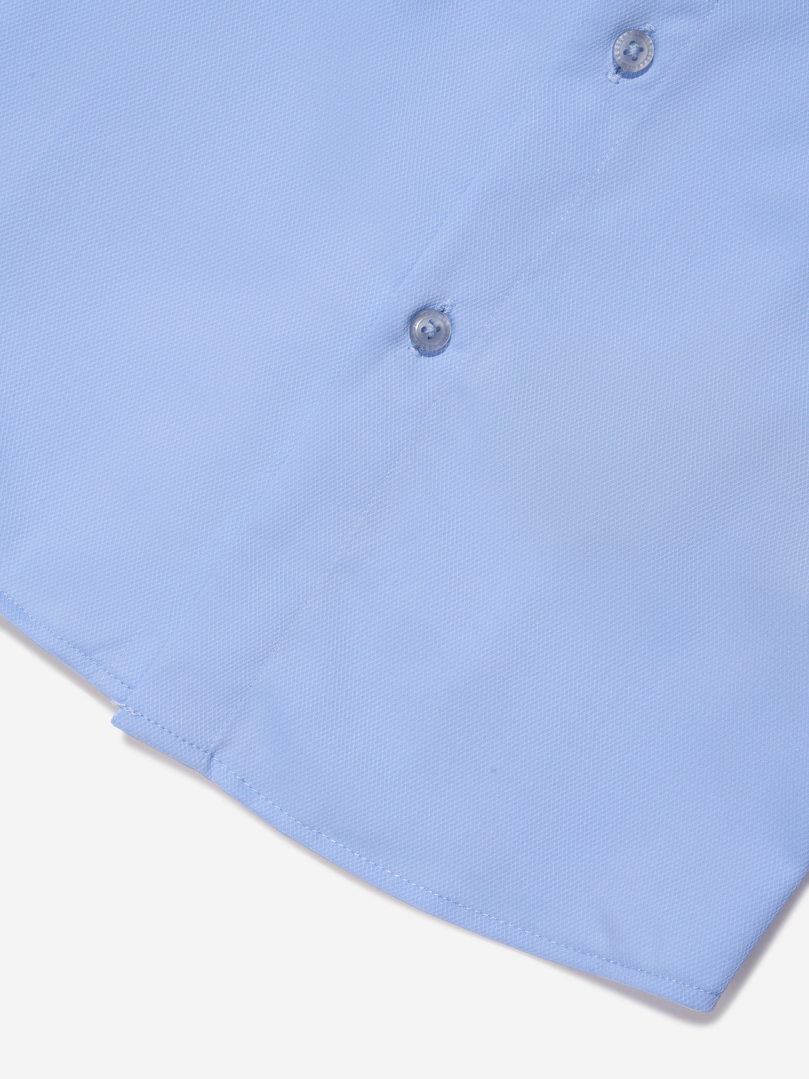 Trussardi Boys Barlog Shirt in Blue Outlet Newest
