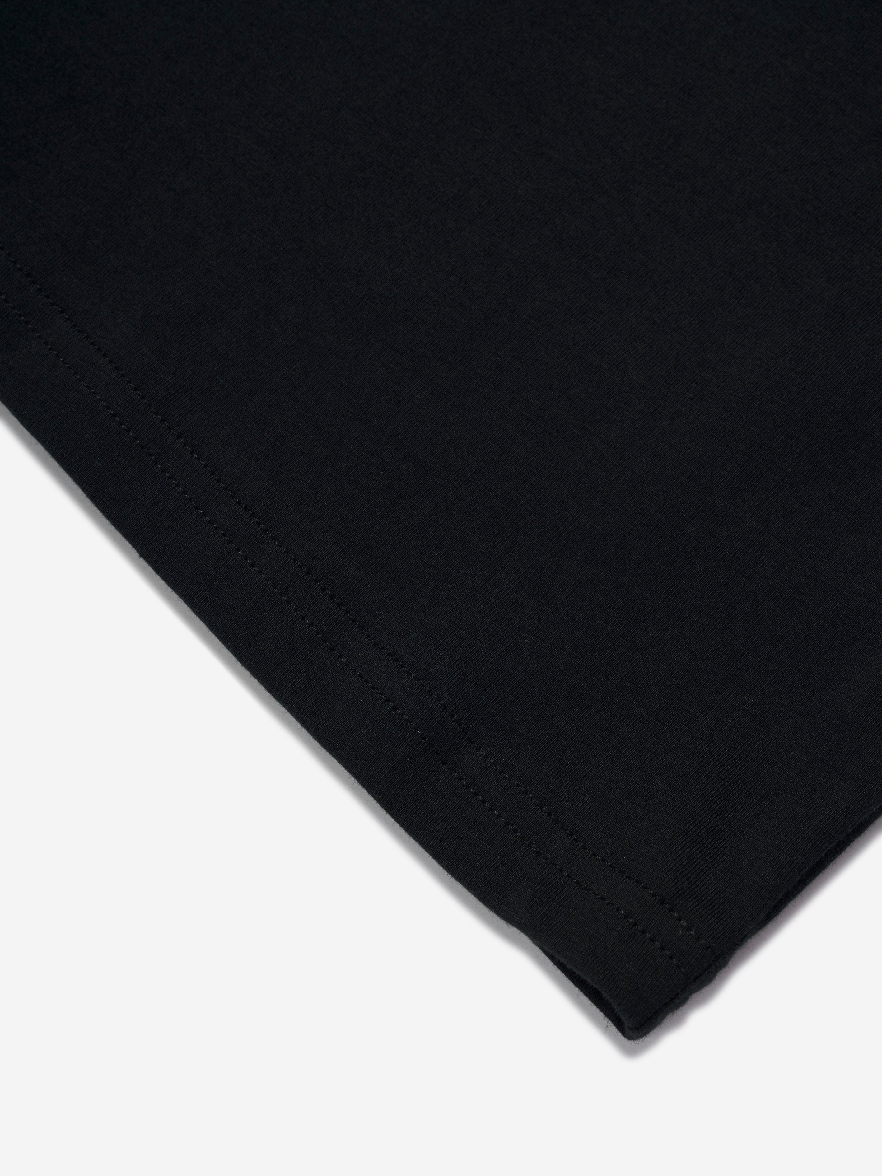 Moncler Enfant Boys Logo T-Shirt in Black Tumblr Sale Online