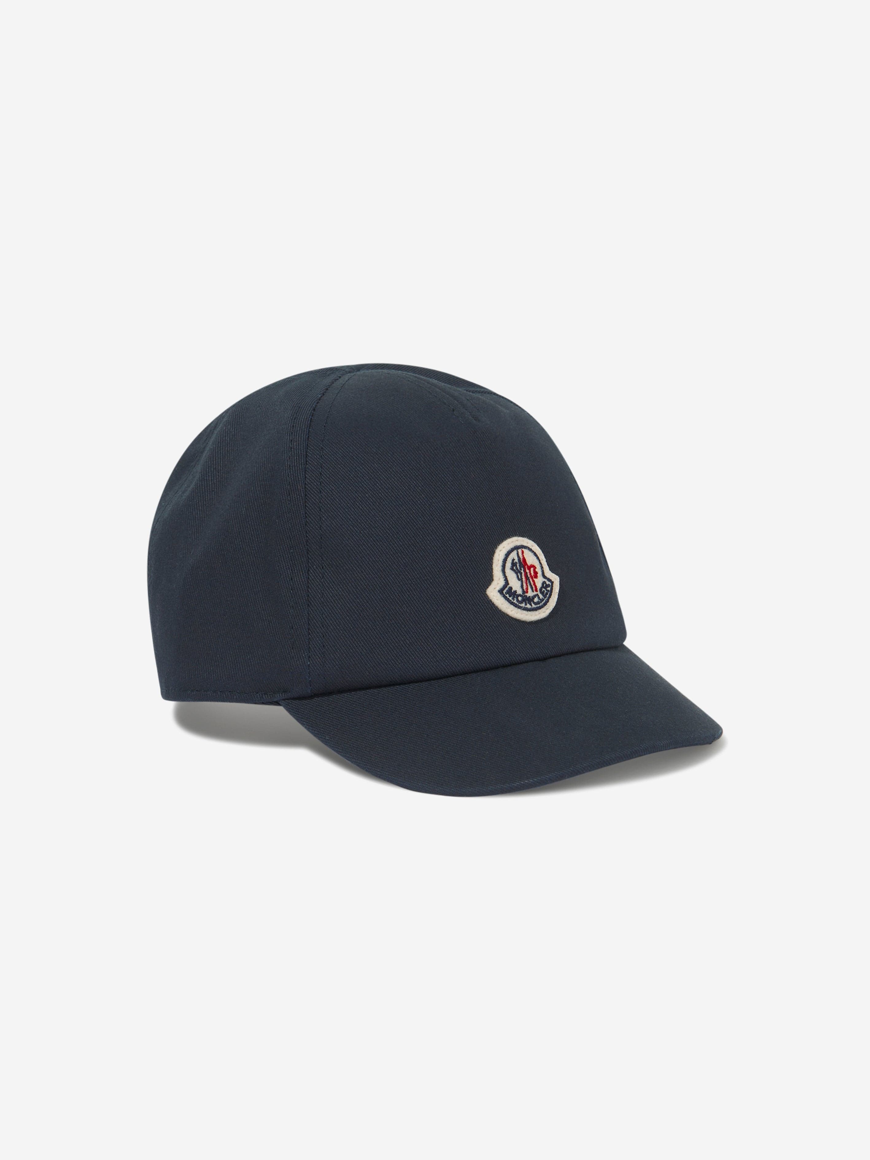 Moncler Enfant Baby Boys Logo Cap in Navy Wide Range Of Online