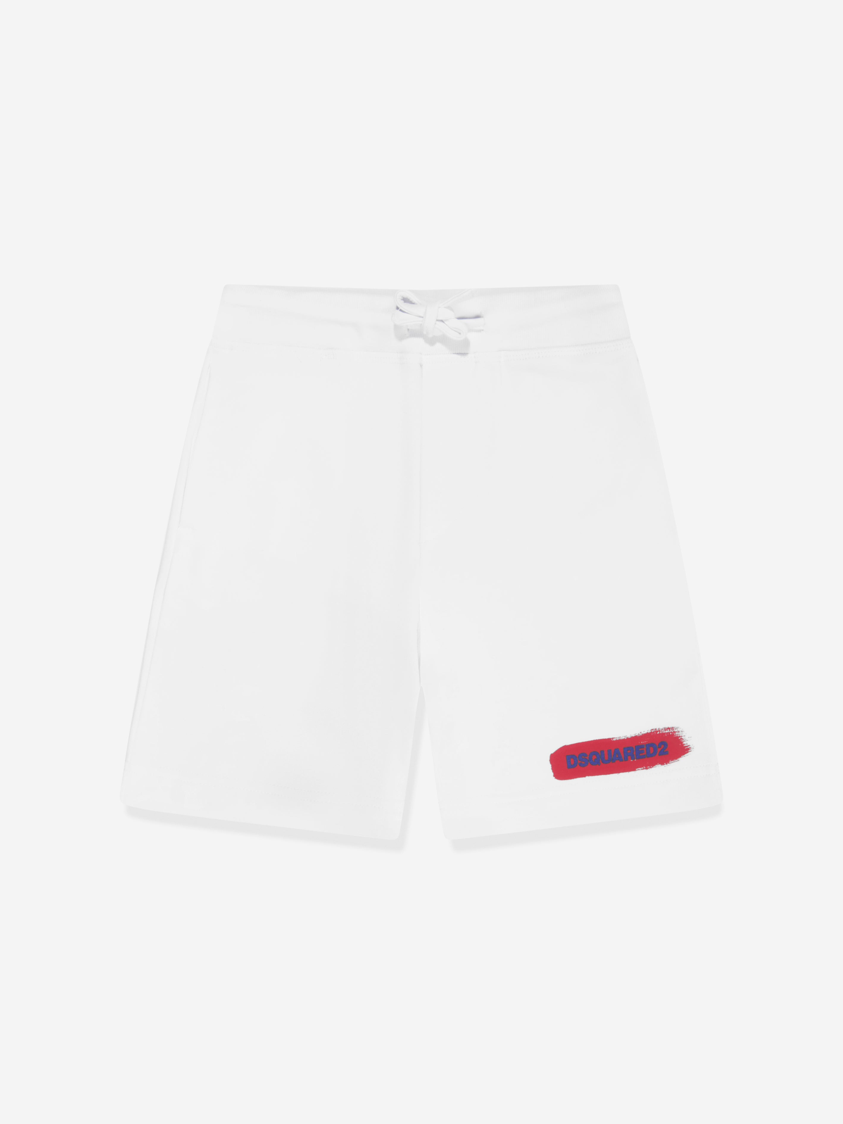 Dsquared2 Kids Logo Shorts in White Cheap Get To Buy