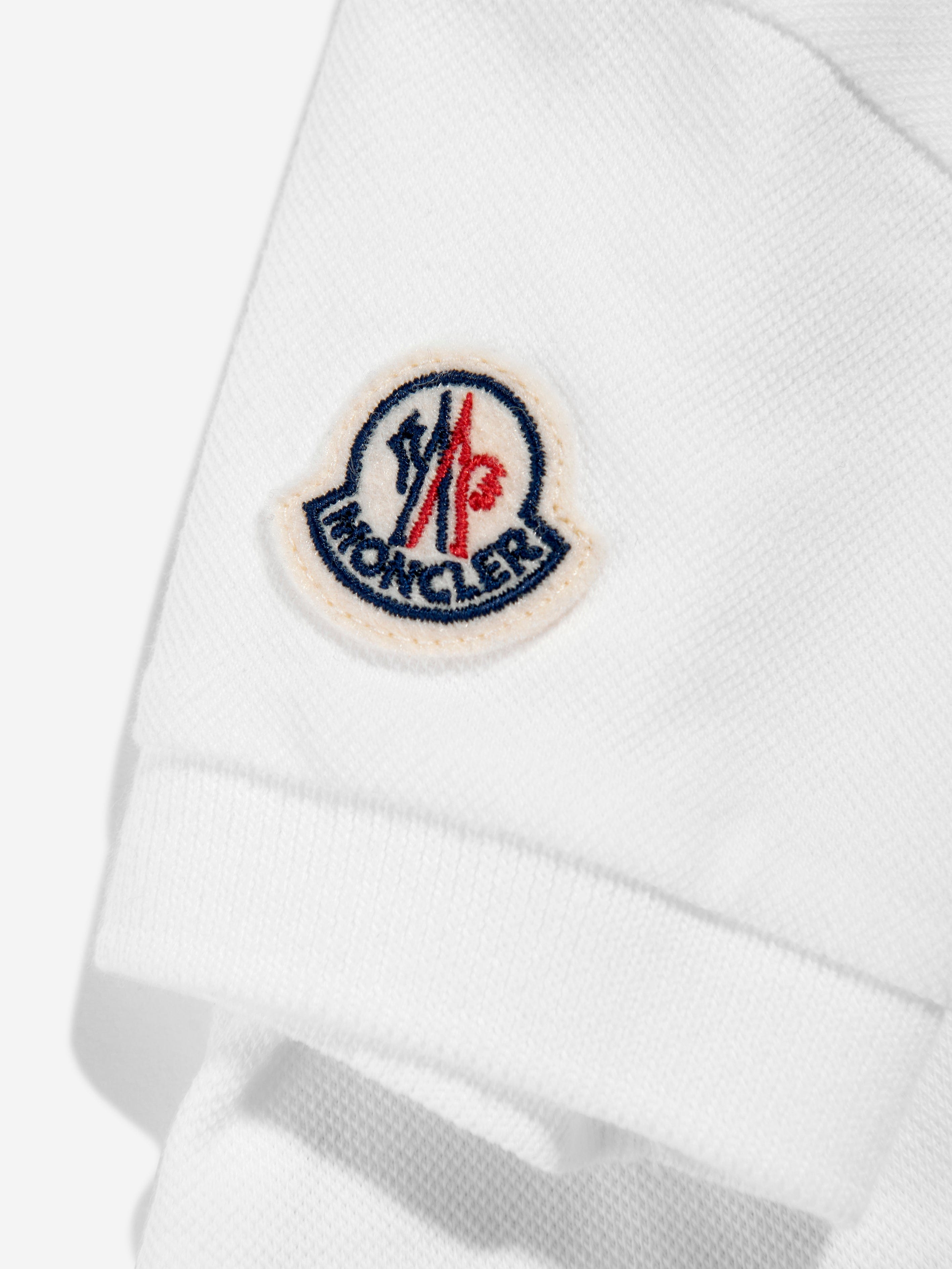 Baby Boys Logo Polo Shirt in Ivory Free Shipping Discounts