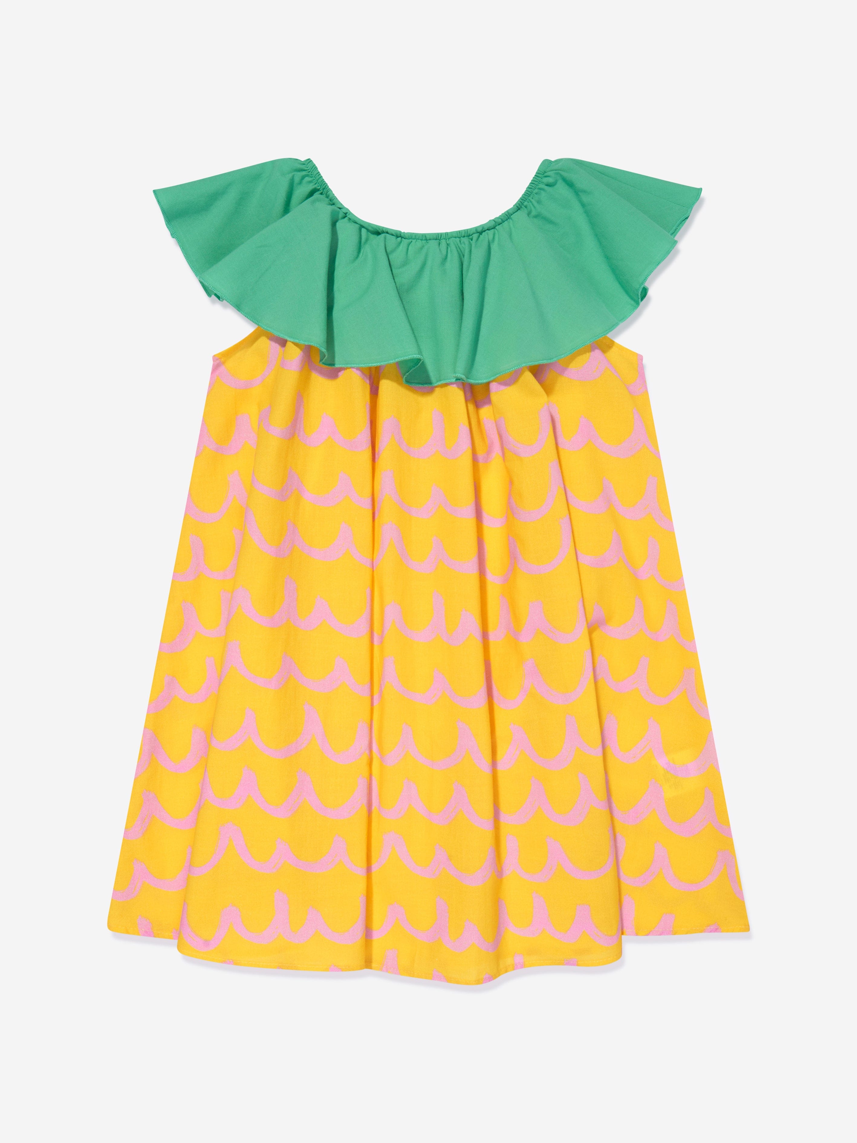 Stella McCartney Girls Pineapple Dress in Yellow Sale Footlocker