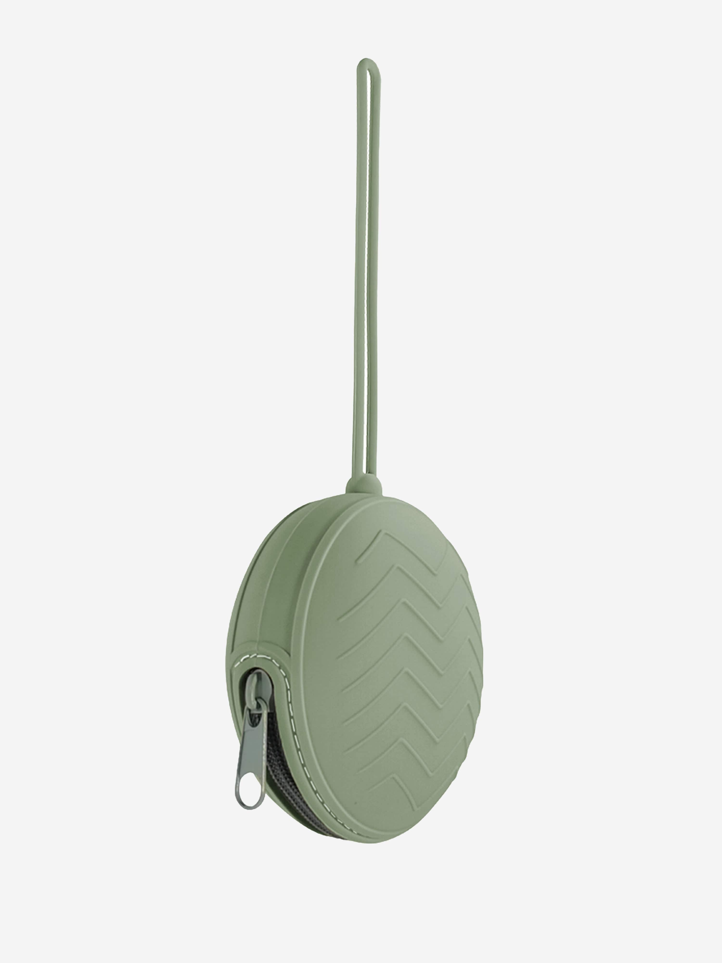 Bloom Bambini Silicone Pacifier Round Case in Green Clearance Hot Sale