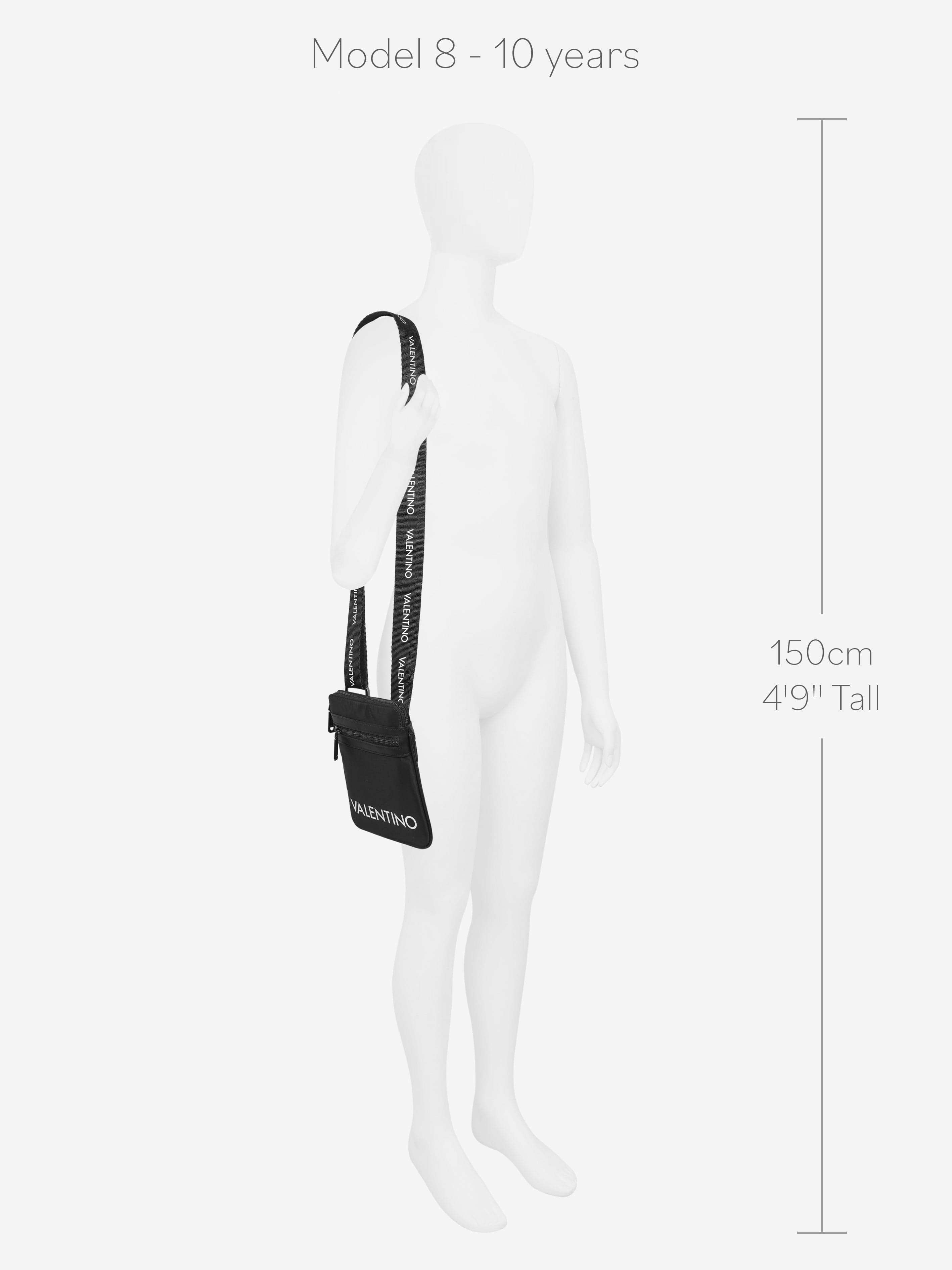 Valentino Boys Kylo Crossbody Bag in Black (W: 1cm) Cheap Sale Sale
