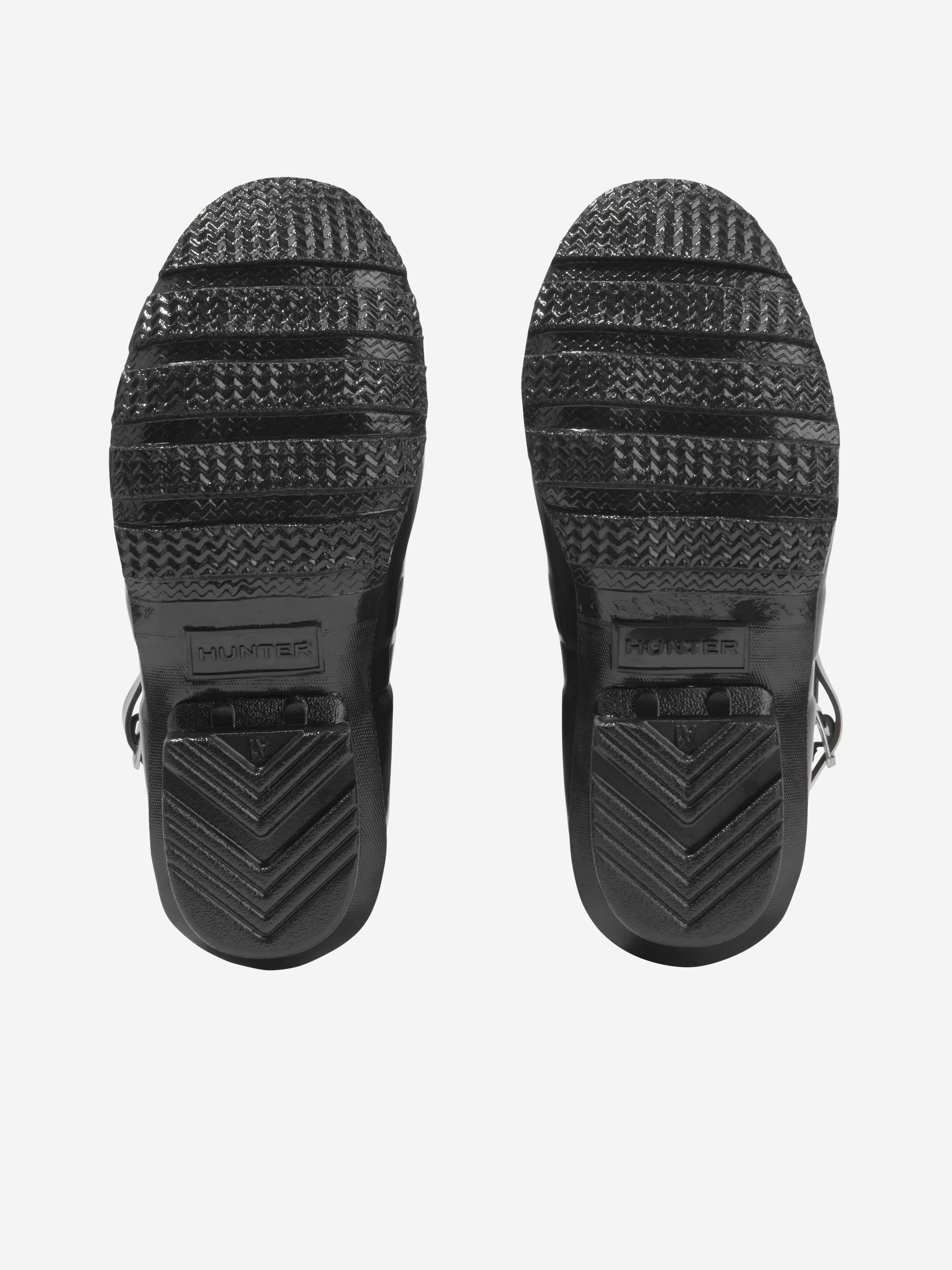Hunter Kids Original Gloss Wellington Boots in Black Fast Delivery Sale Online
