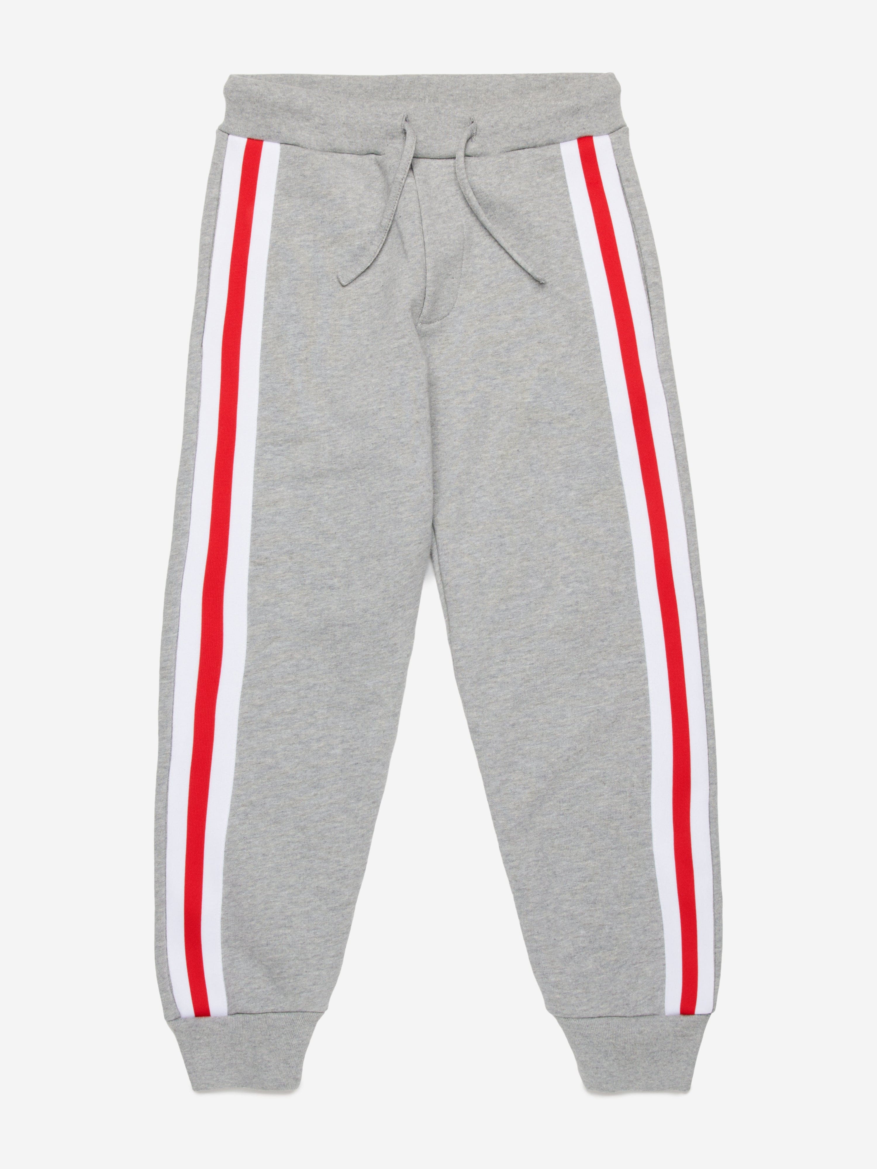 Dsquared2 Kids Striped Trim Joggers in Grey Cheap Lowest Pice