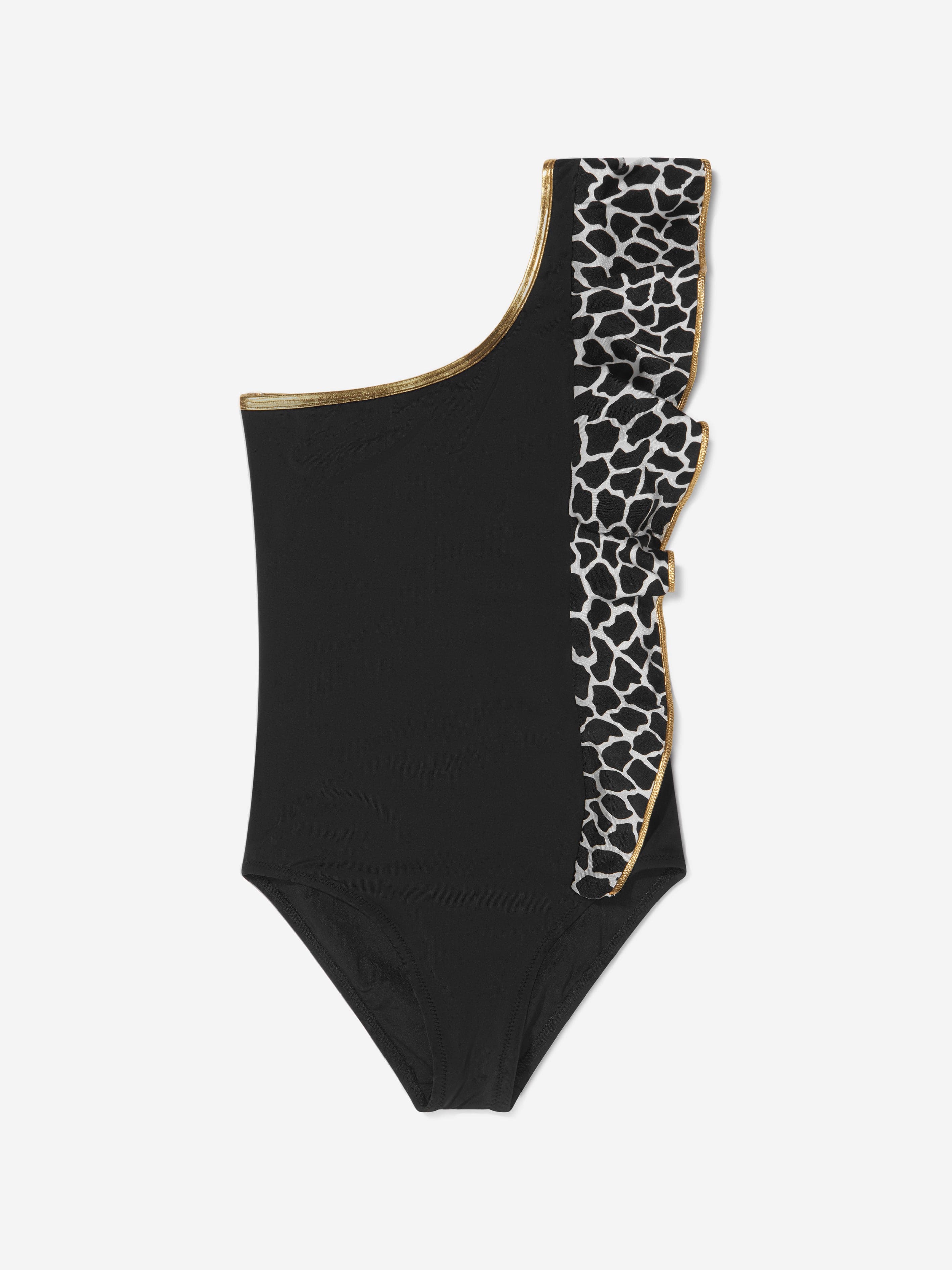 Nessi Byrd Girls Ruffle Trim Rea Swimsuit (UV50 Sun Protection) For Sale Finishline