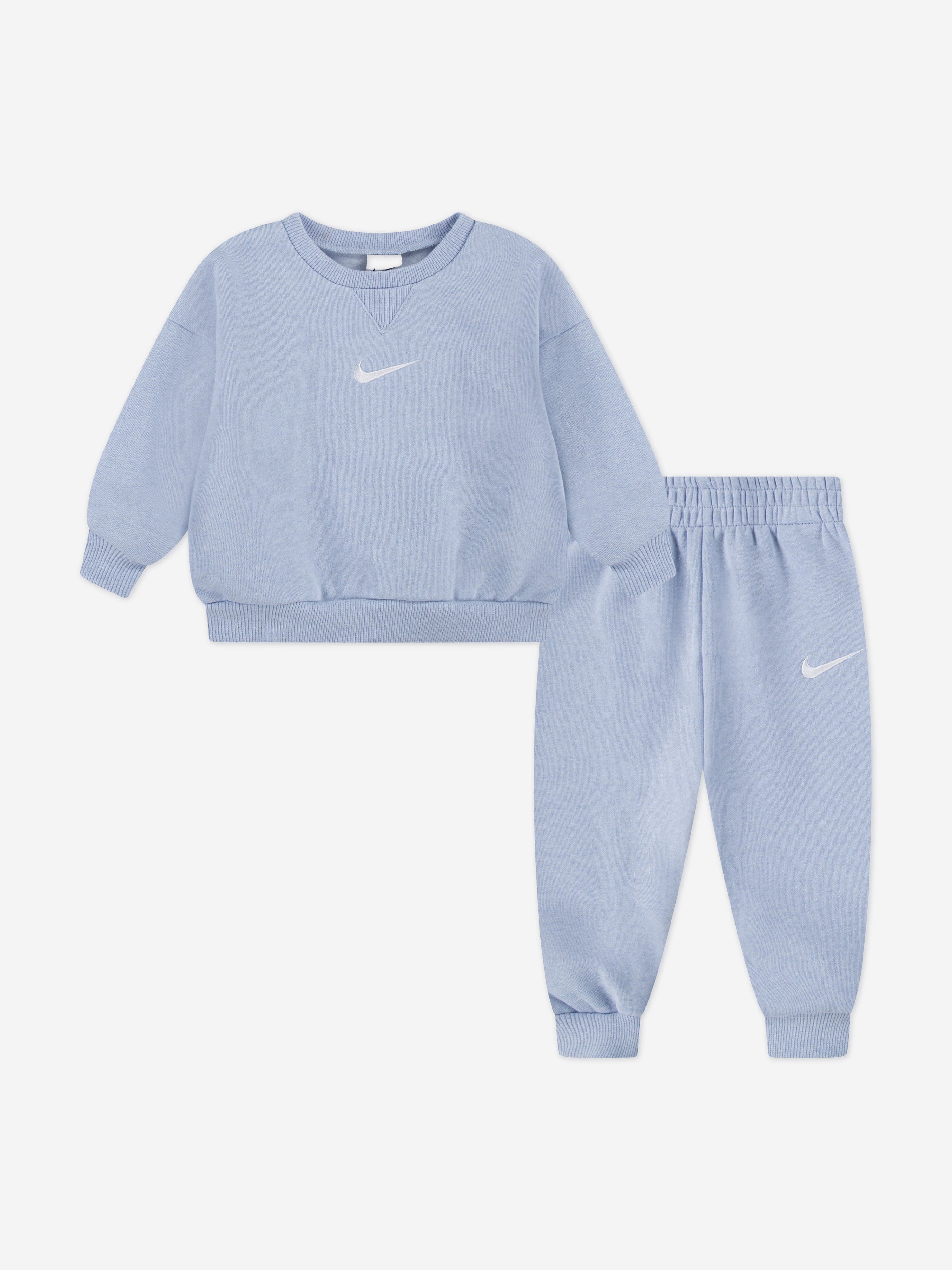 Nike Kids Essential Fleece Tracksuit in Blue Sale Supply