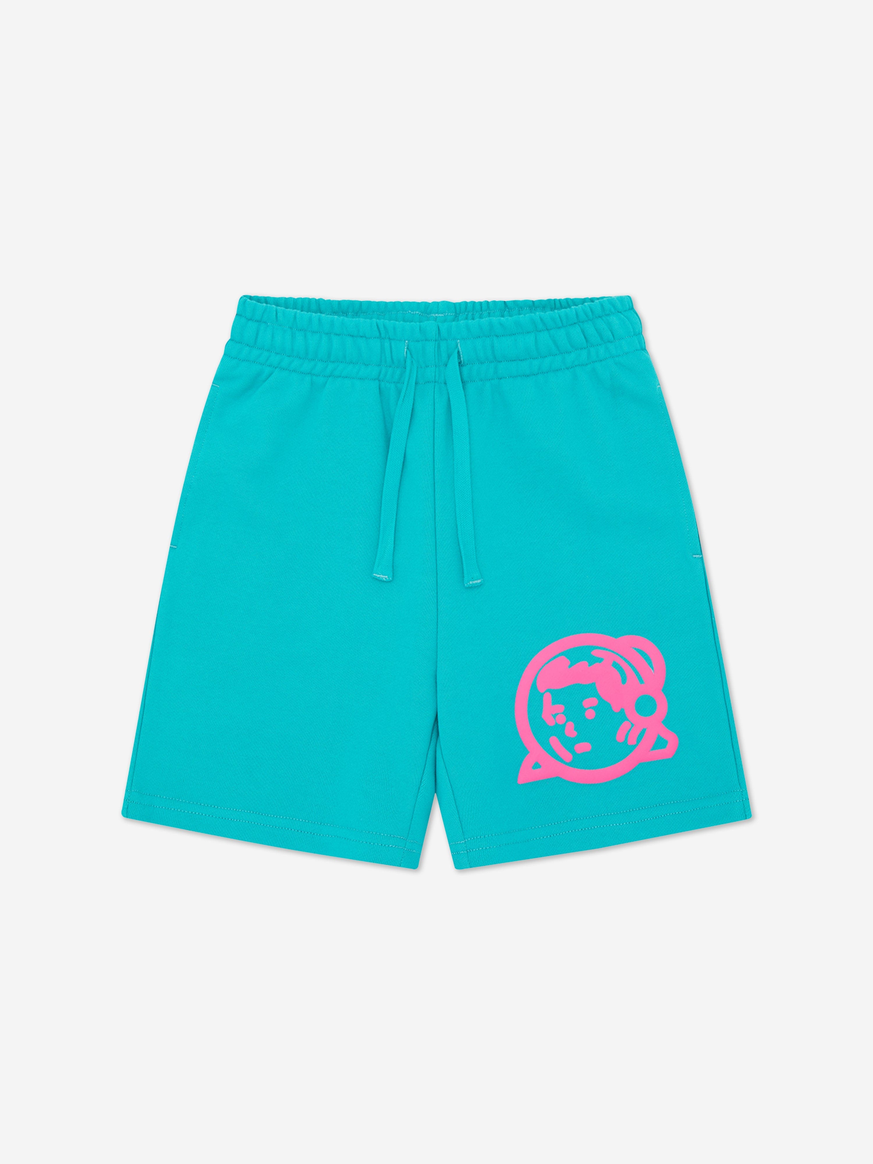 Billionaire Boys Club Kids Astro Helmet Sweat Shorts in Blue For Sale Online