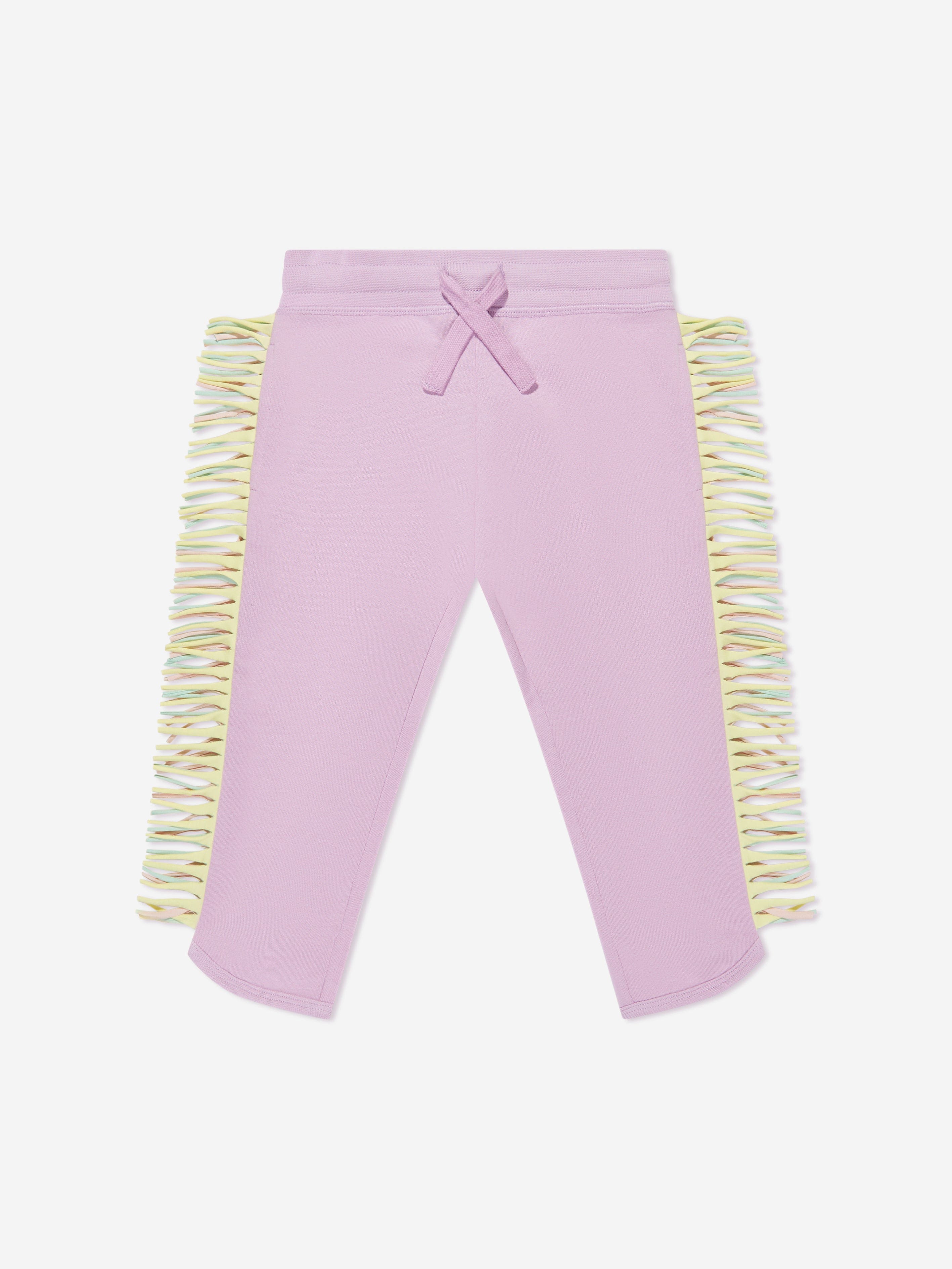 Stella McCartney Girls Tassel Joggers in Pink Sale Cheap Pice
