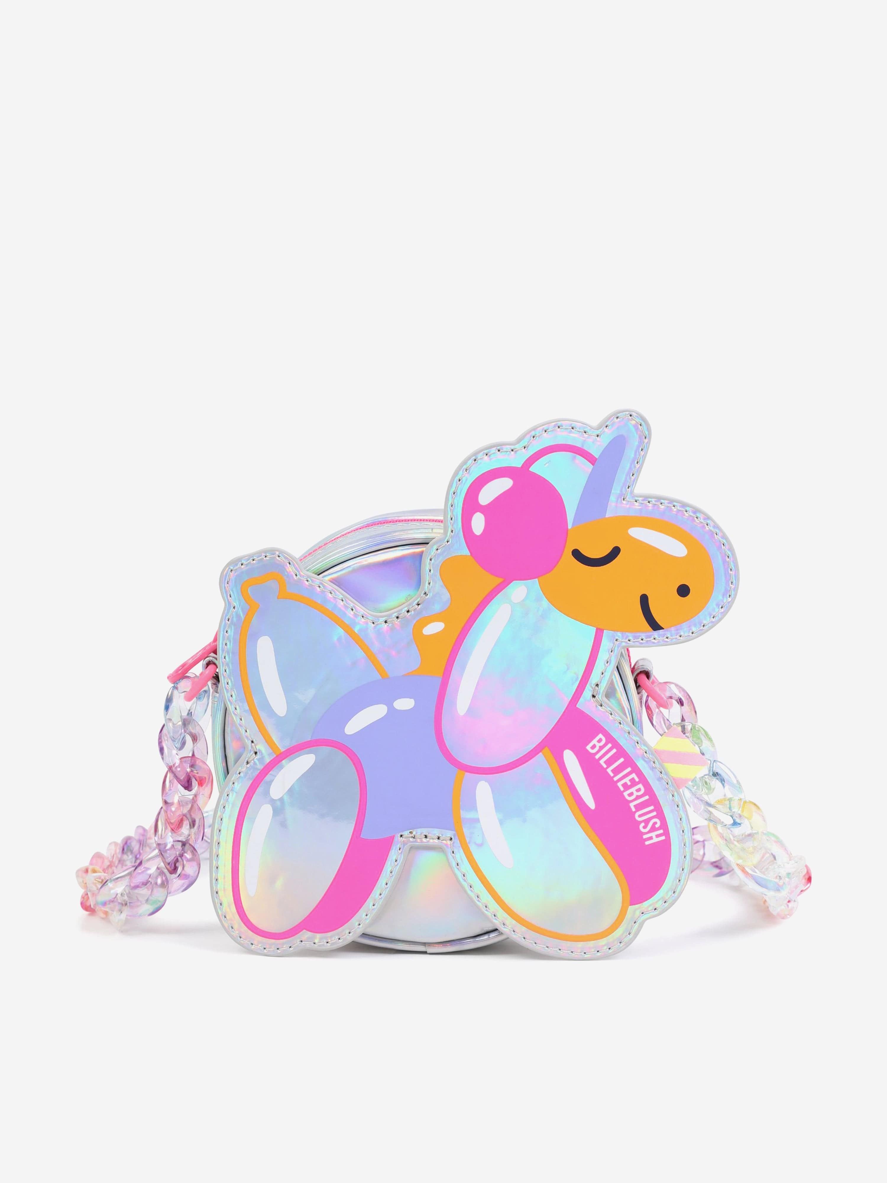 Girls Balloon Unicorn Crossbody Bag in White (16cm) Best Place