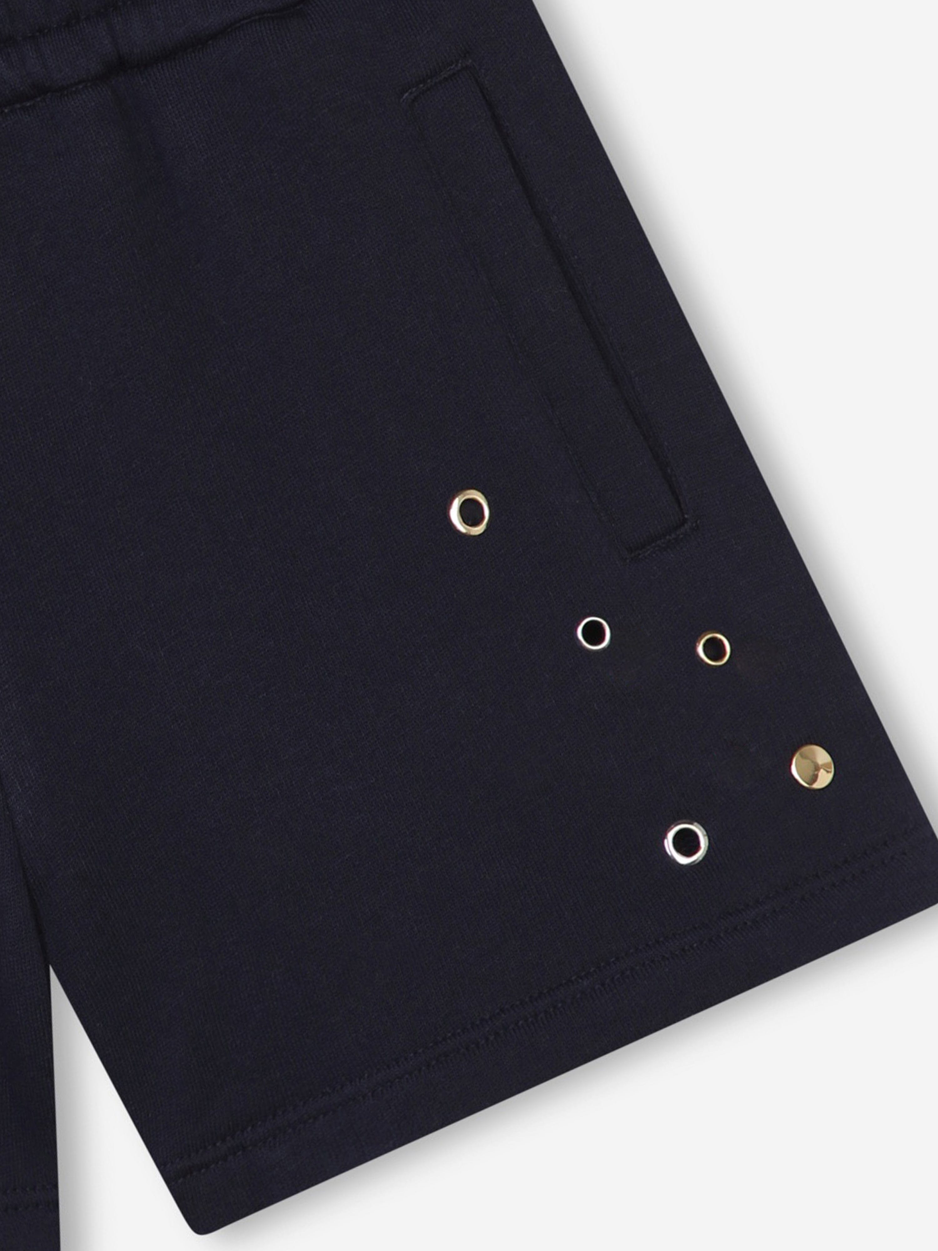Chlo¨¦ Girls Linen Shorts in Navy Buy Cheap Best Place