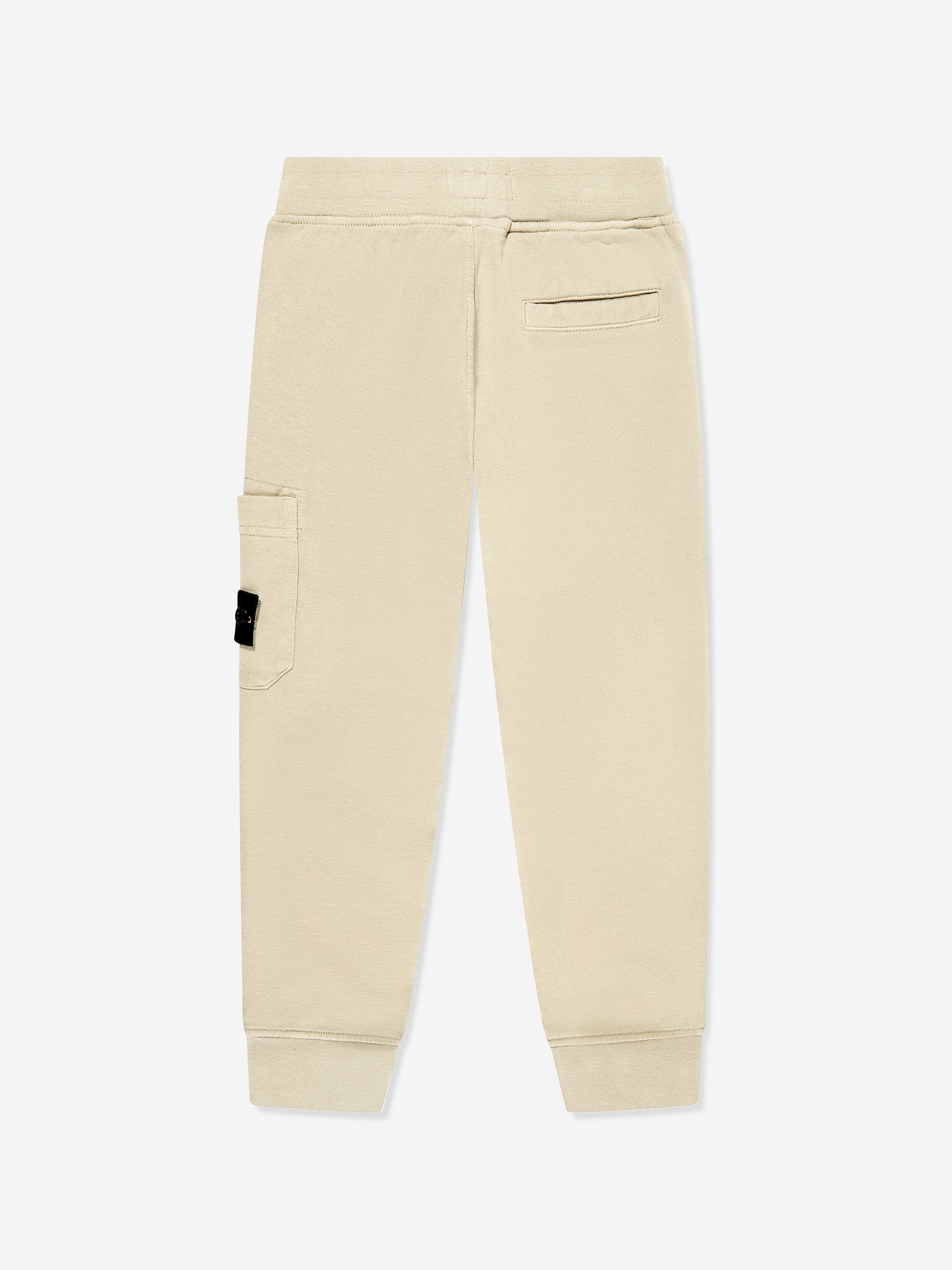 Boys Logo Joggers in Beige Nicekicks Online