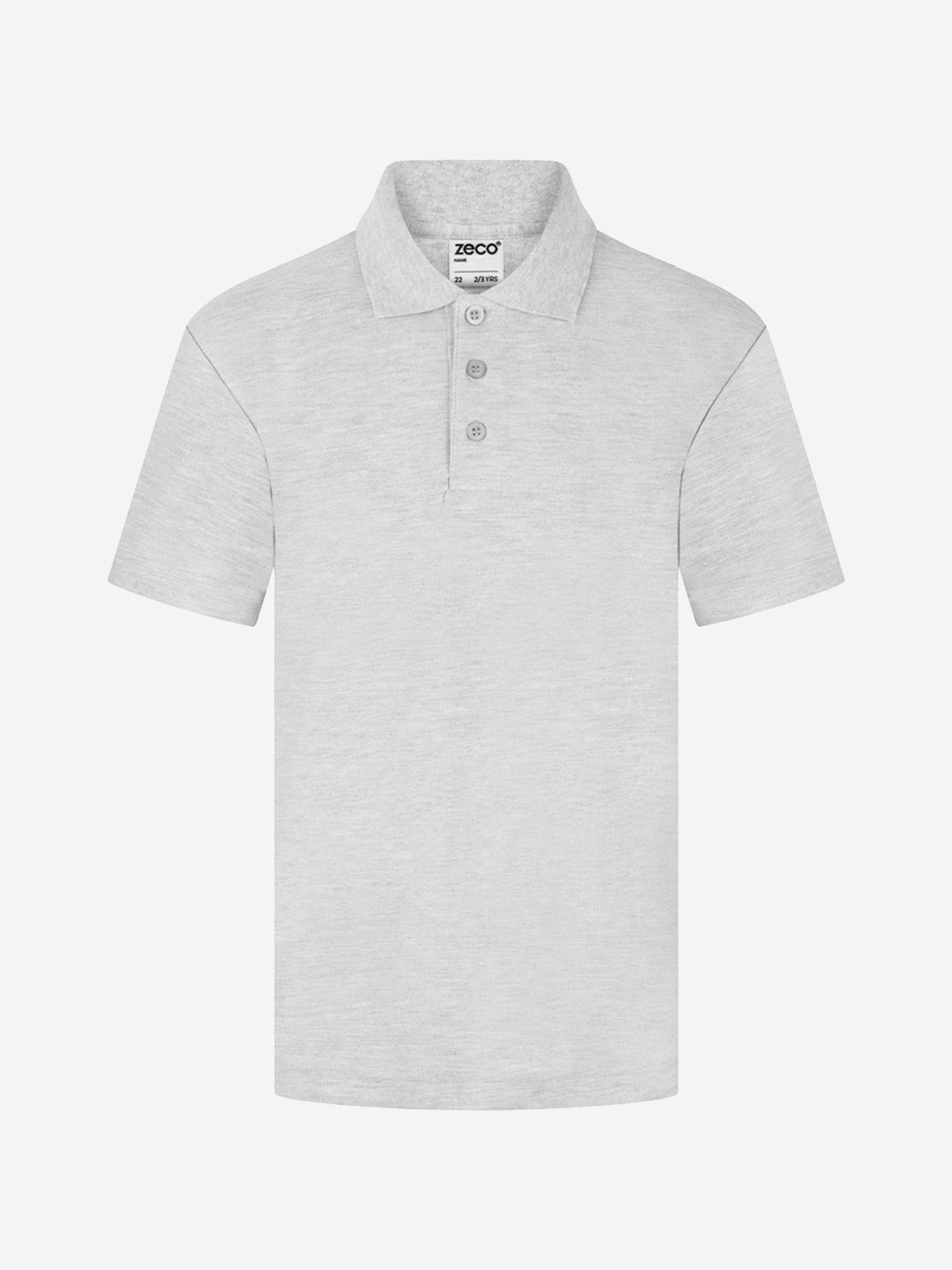 Zeco Kids School Polo Shirt in Grey Discount Best Store To Get