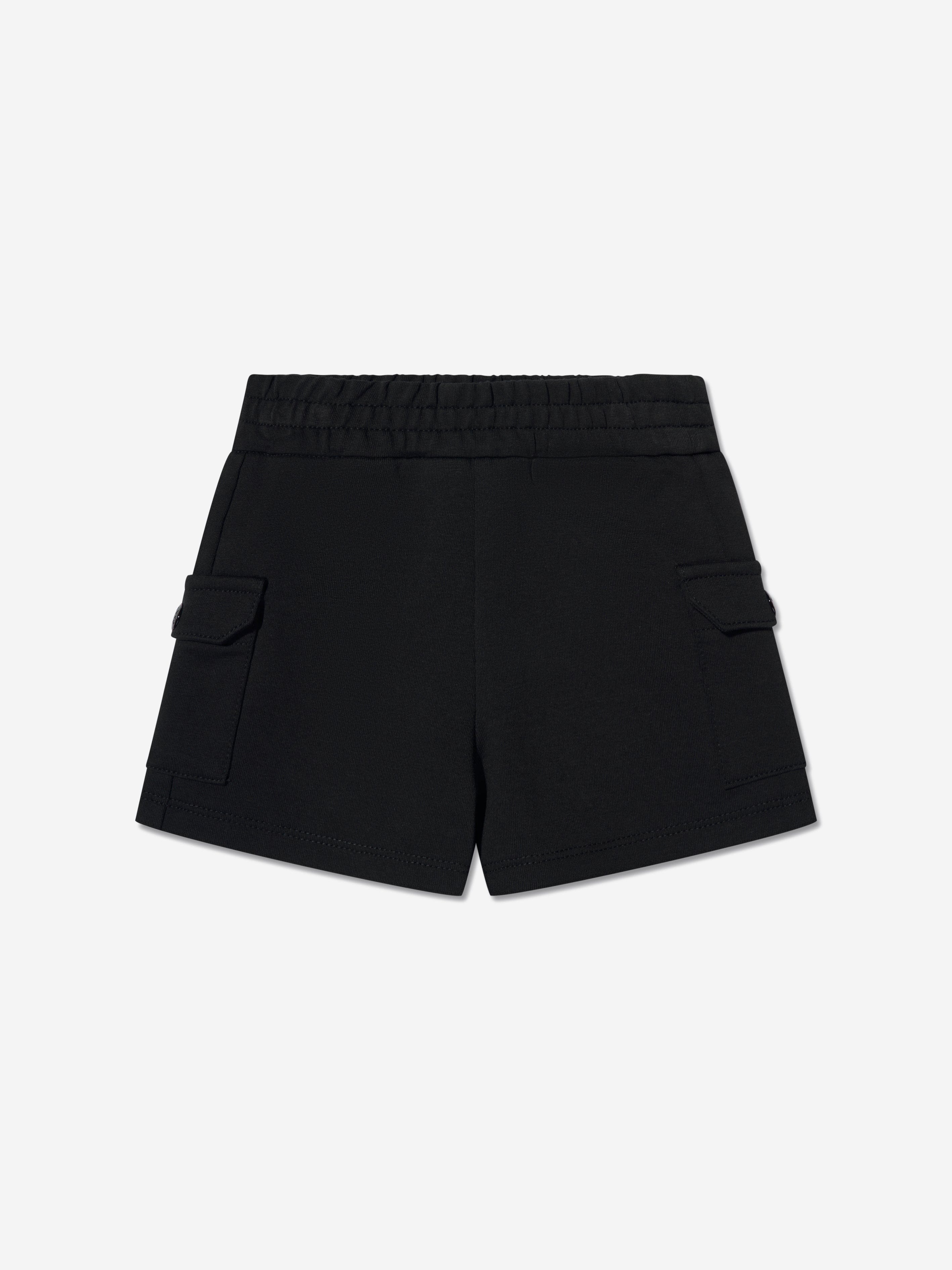 Moncler Enfant Baby Boys Cargo Shorts in Black Free Shipping Official
