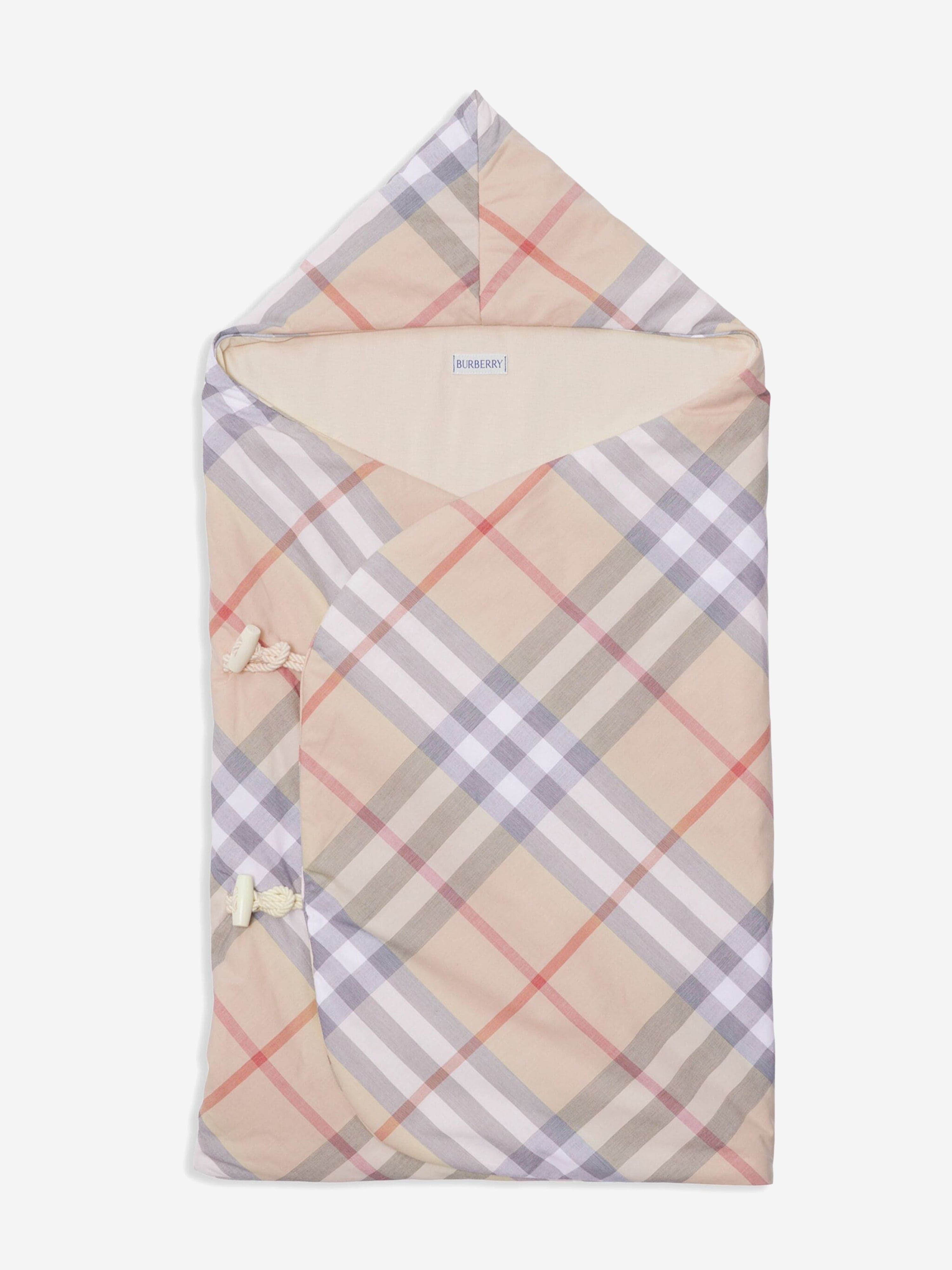 Burberry Baby Collier Check Nest in Beige (75cm) Free Shipping Reliable