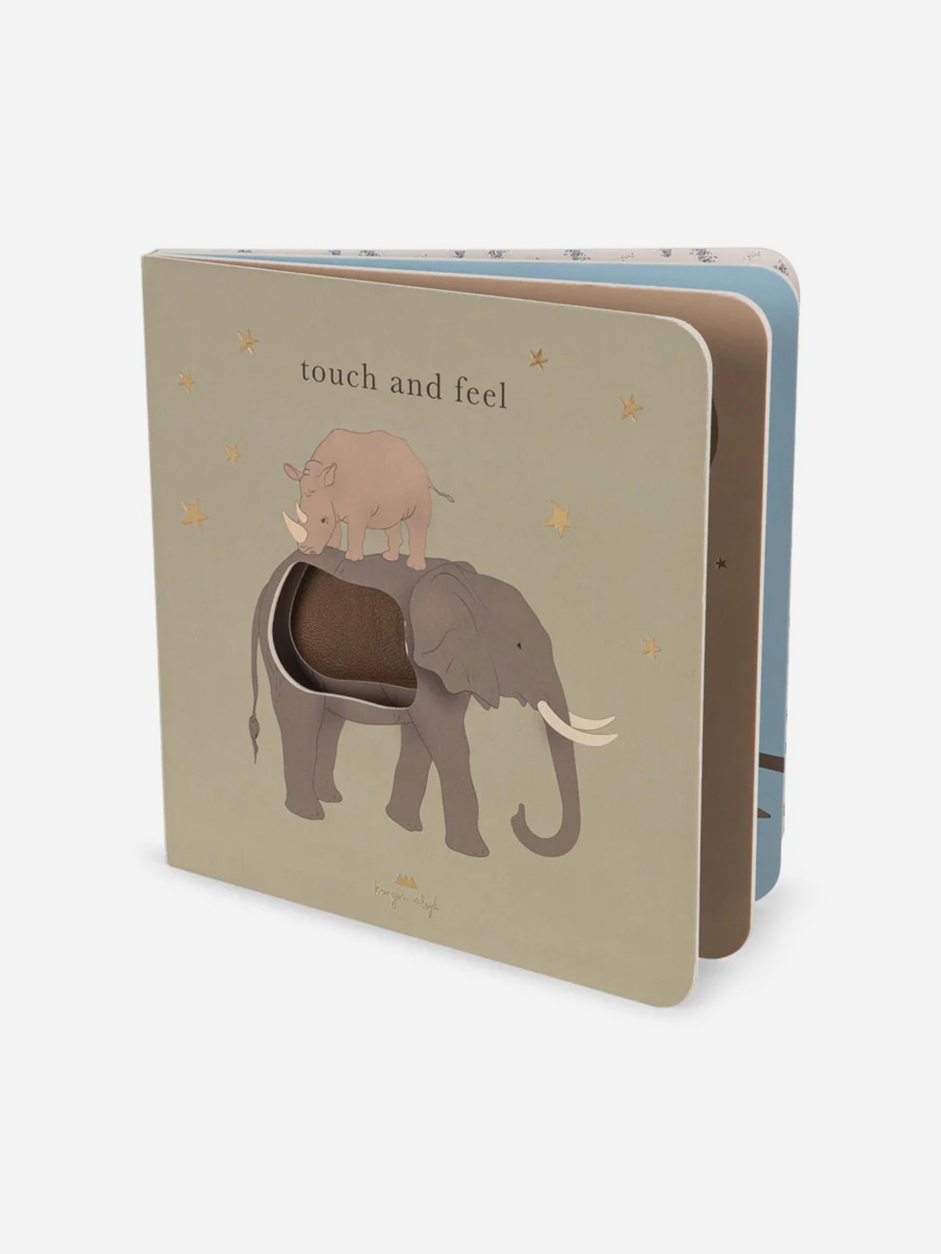 Konges Sljd Baby Safari Touch and Feel Book in Multicolour Cheap Pice Top Quality