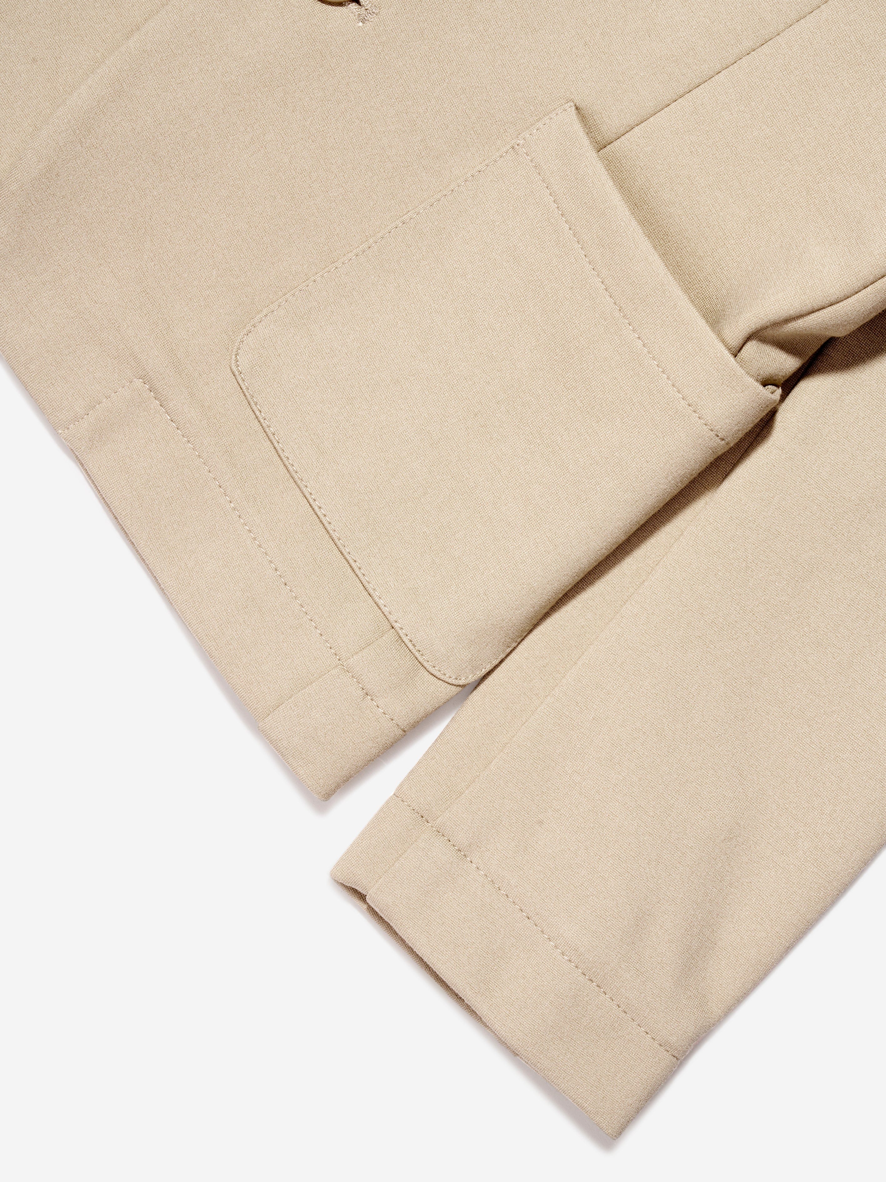 Trussardi Boys Theoden Jacket in Beige Visa Payment For Sale