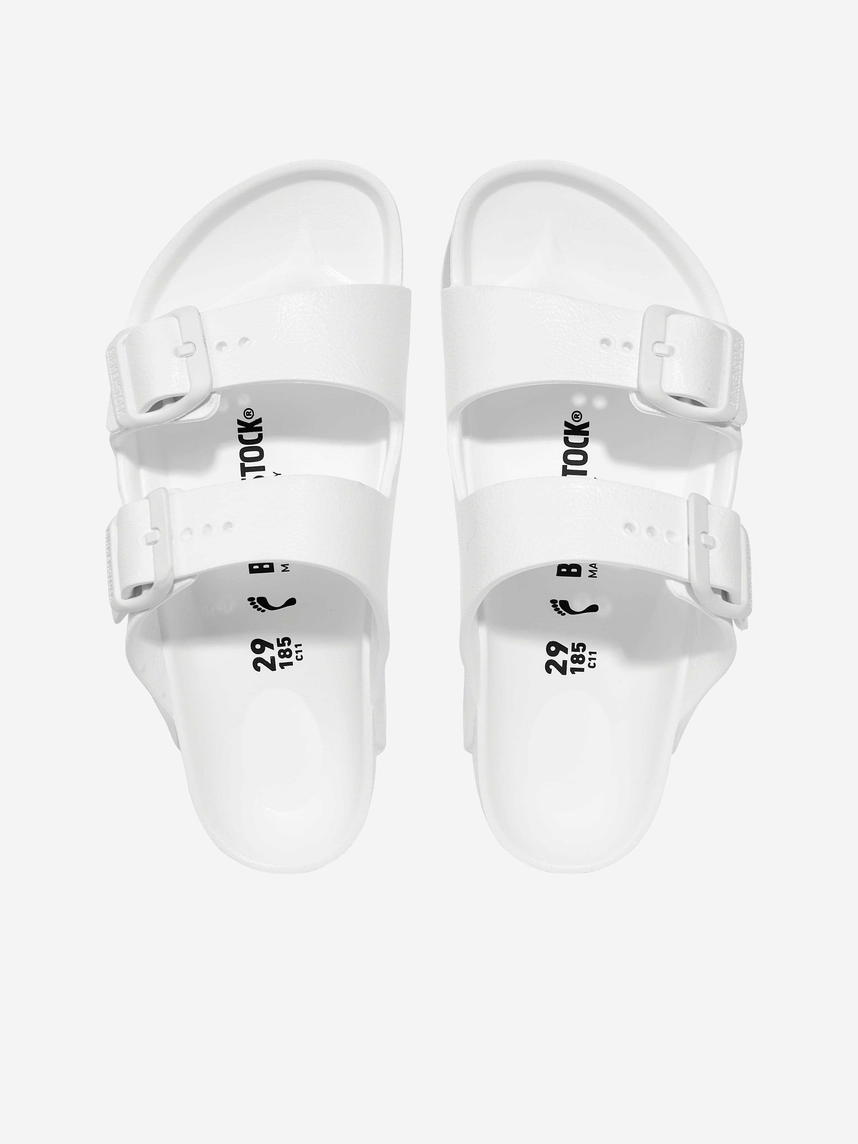 BIRKENSTOCK Boys Arizona Active Sandals in White Discount Amazon