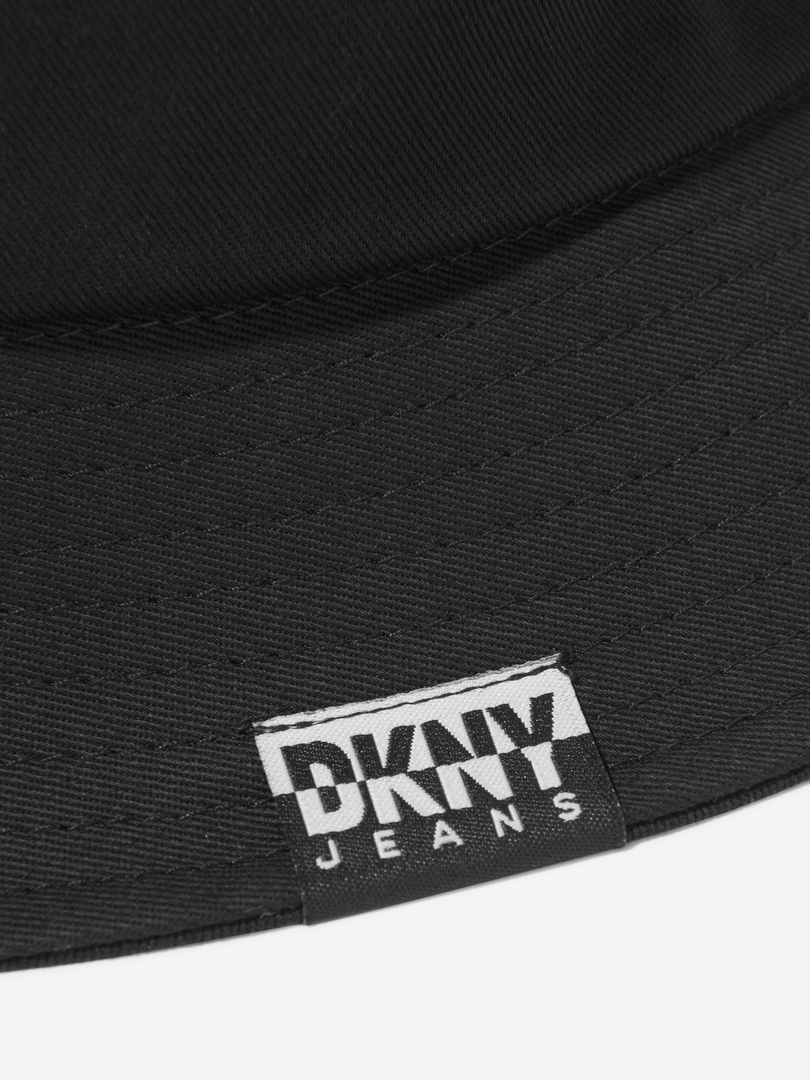 DKNY Boys Logo Bucket Hat in Black Sale Choice