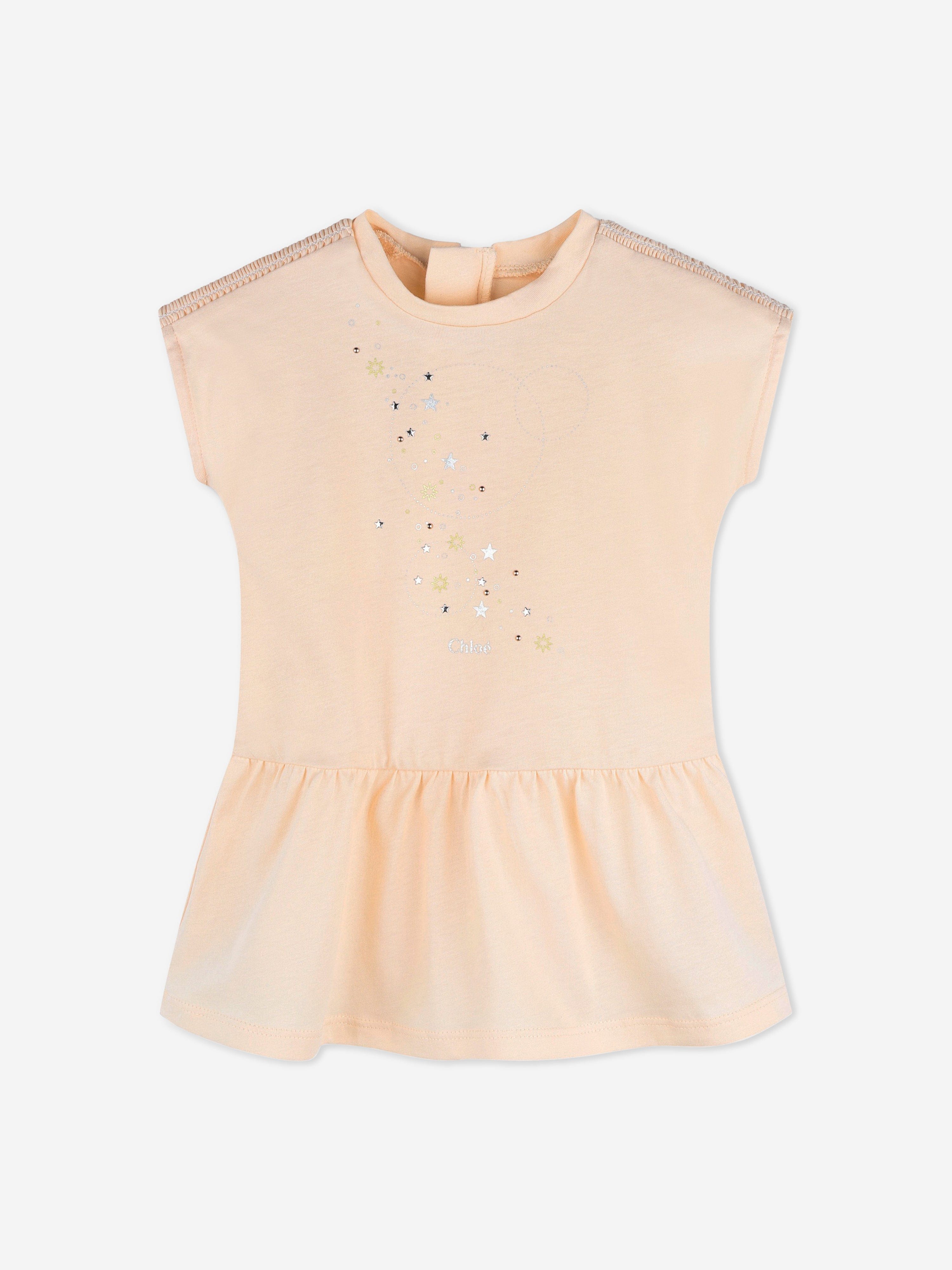 Chlo¨¦ Baby Girls T-Shirt Dress in Pink Latest Sale Online