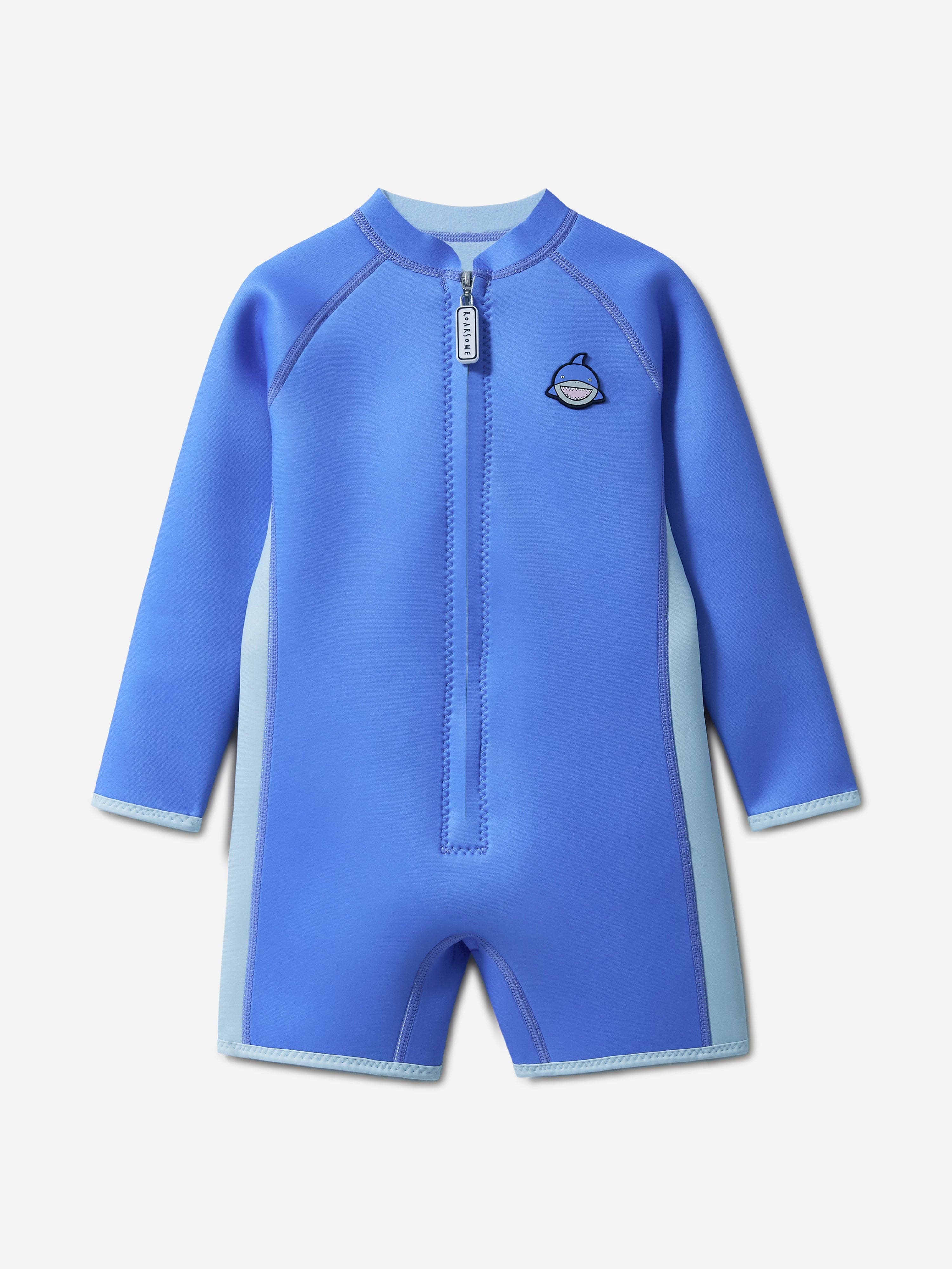 Roarsome Boys Reef The Shark Wet Suit in Blue Cheap Sale Geniue Stockist