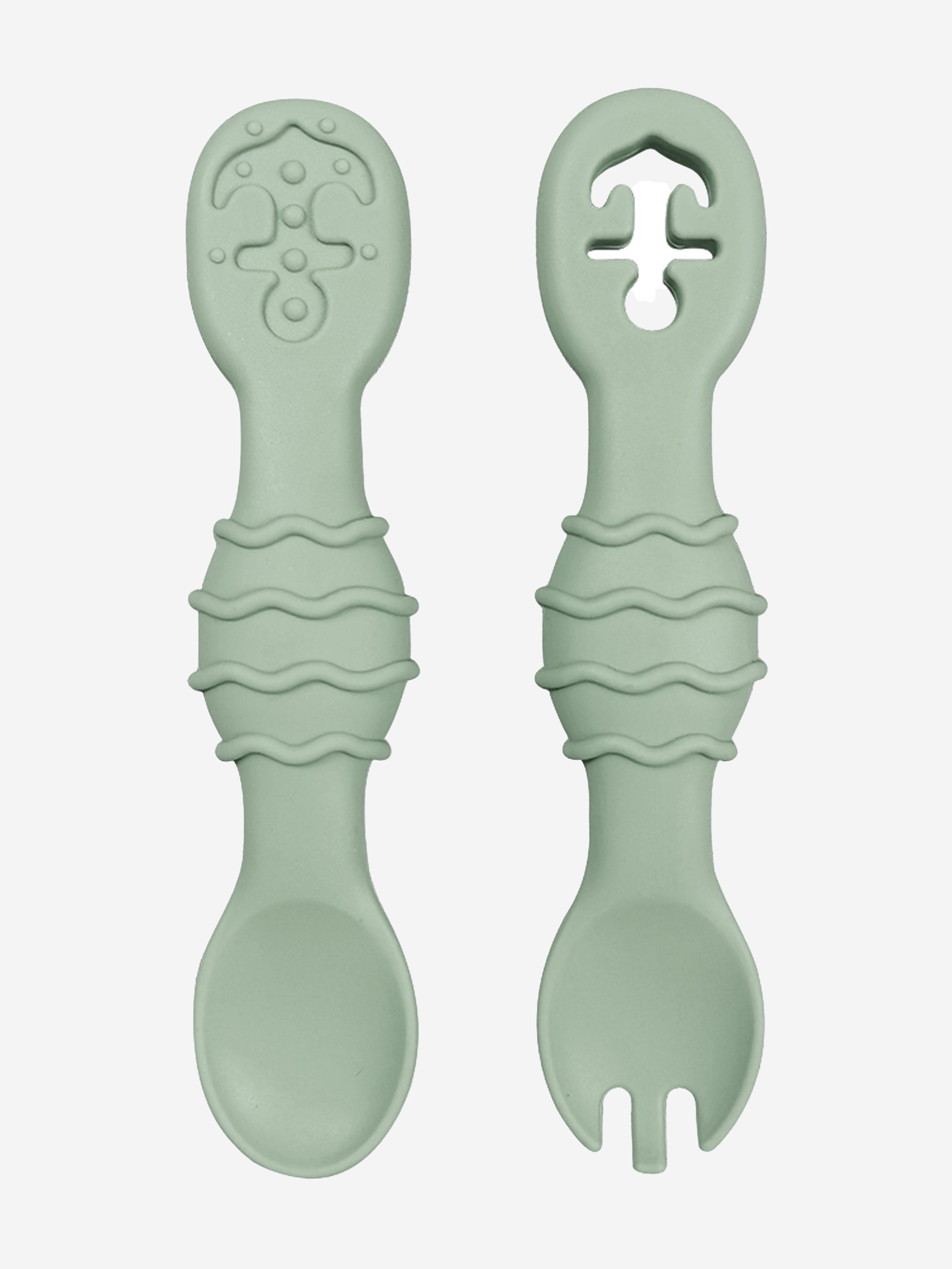 Bloom Bambini Silicon Spoon and Fork Set Cheap Pice