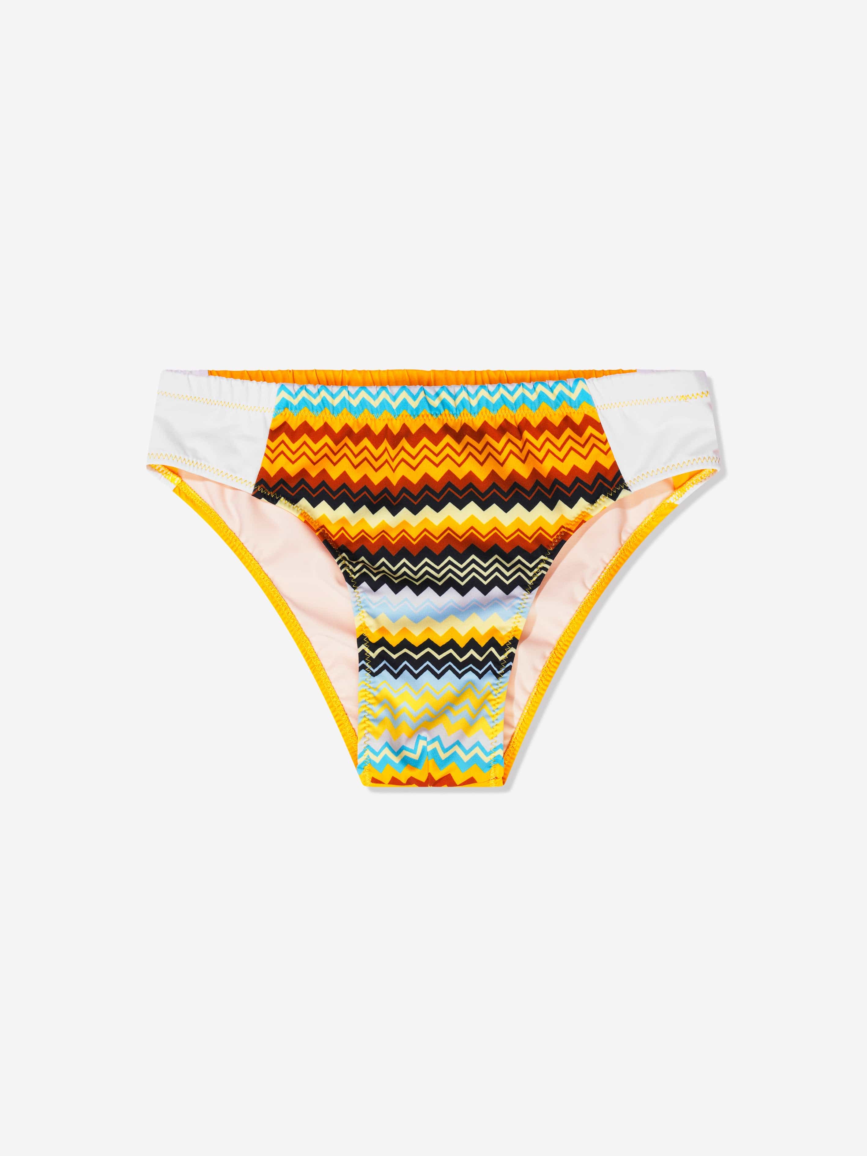 Missoni Boys Logo Swimming Briefs in Multicolor Free Shipping Original