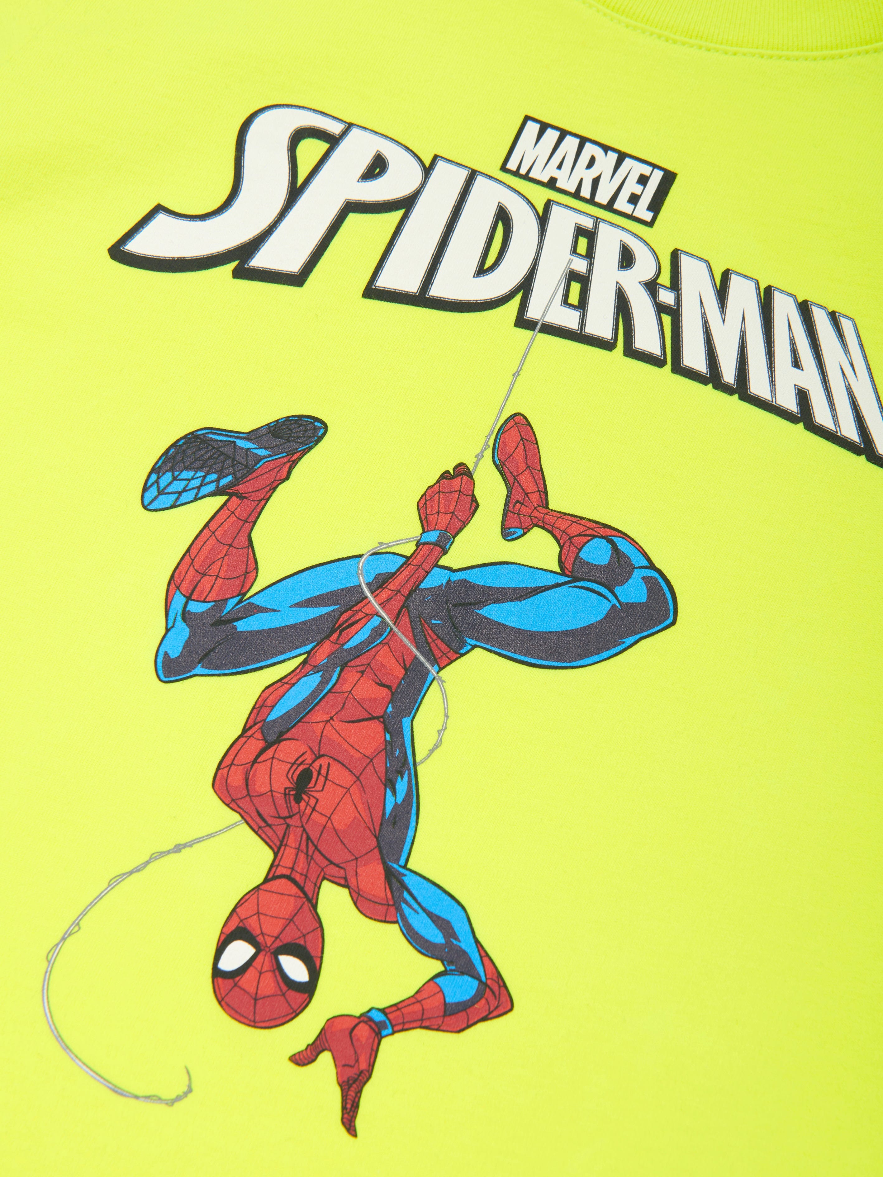 MC2 Saint Barth Boys Marvel Spiderman T-Shirt in Yellow Best Wholesale Cheap Pice
