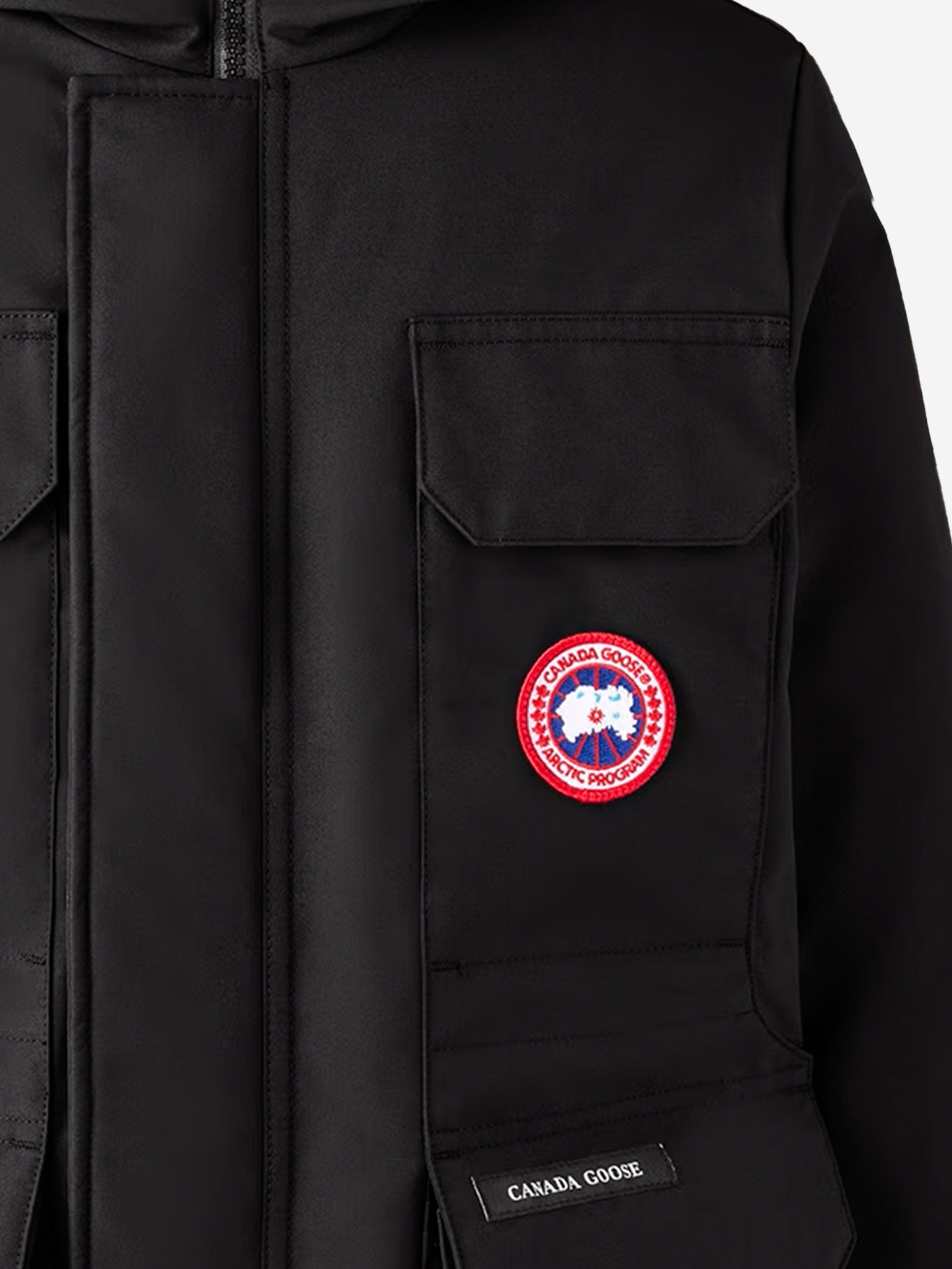 Canada Goose Kids Down Padded Expedition Parka in Black Outlet Cheap Pice