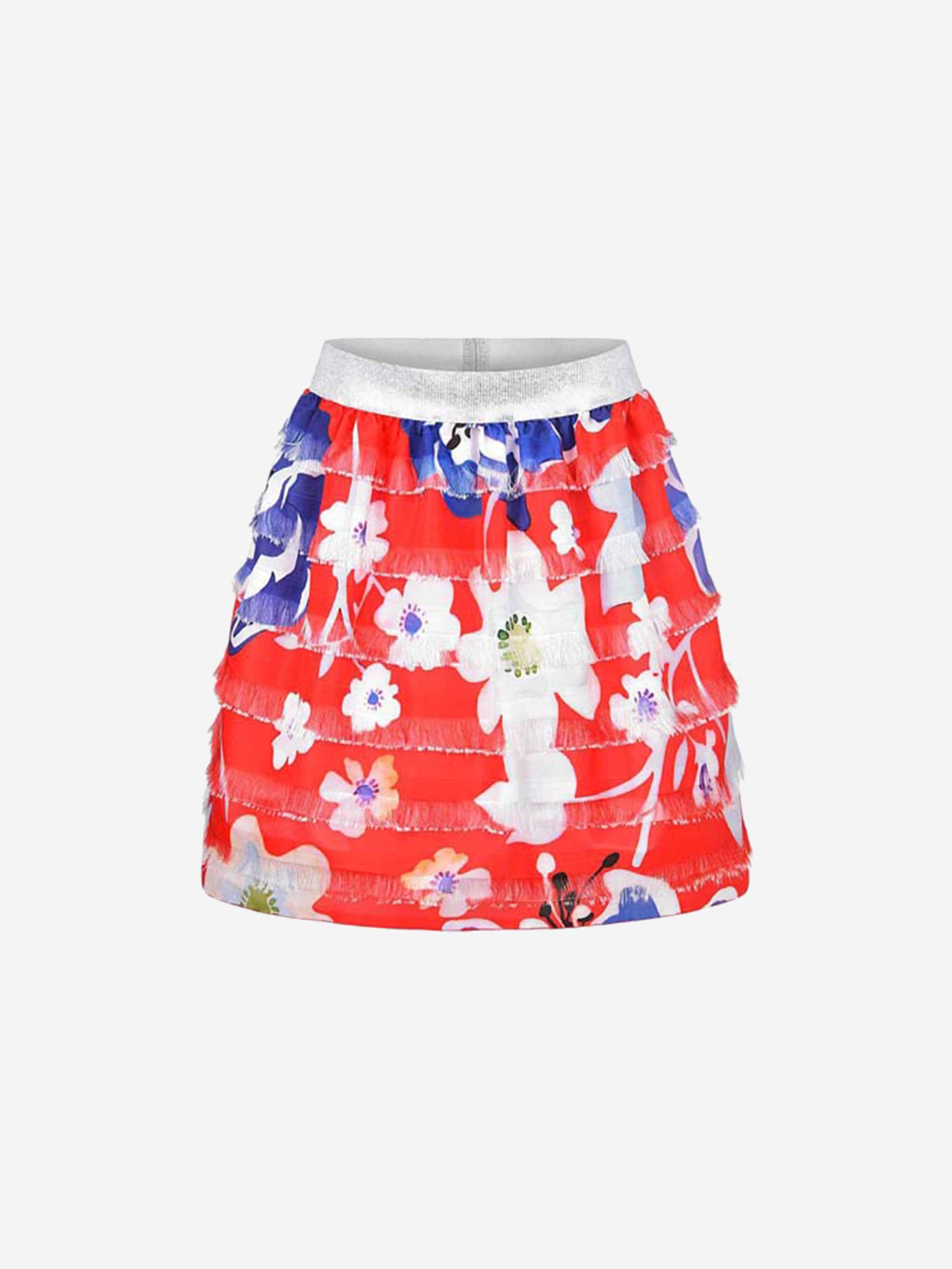 Simonetta Girls Floral Print Layered Skirt Buy Cheap Free Shipping