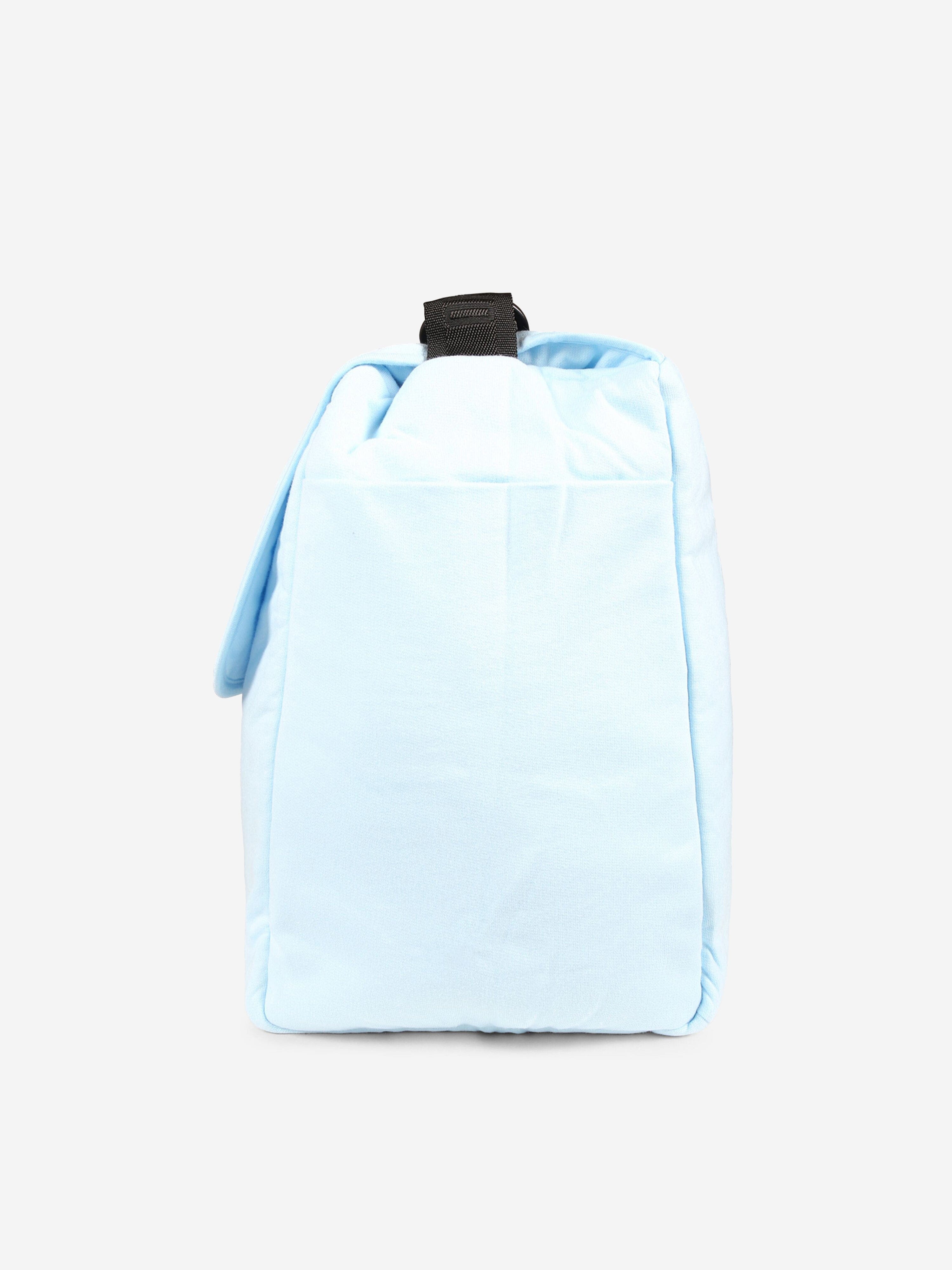 Moschino Baby Boys Bear Logo Changing Bag in Blue (60cm) Clearance Purchase