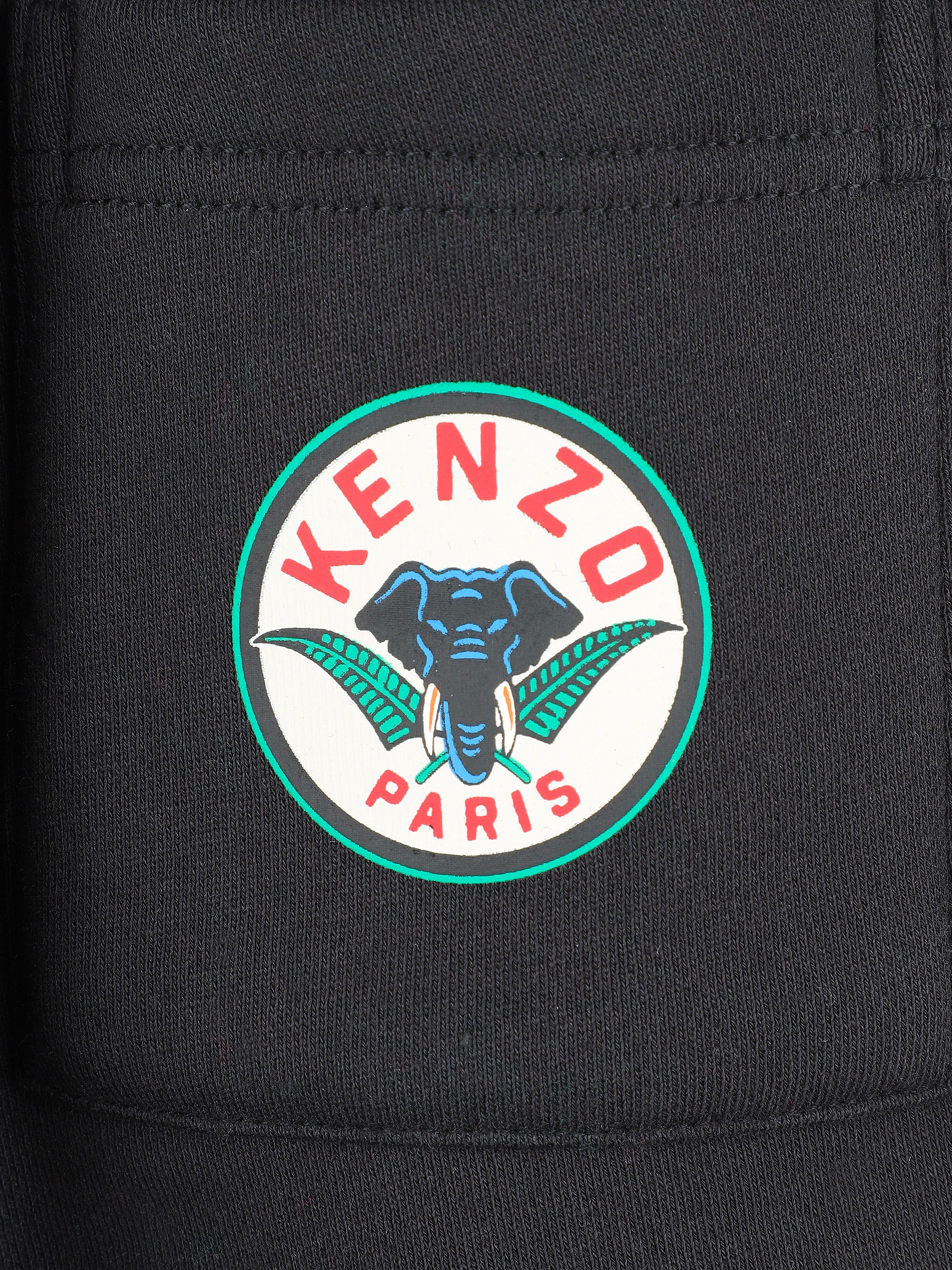 KENZO Boys Logo Joggers in Grey Discount Low Cost