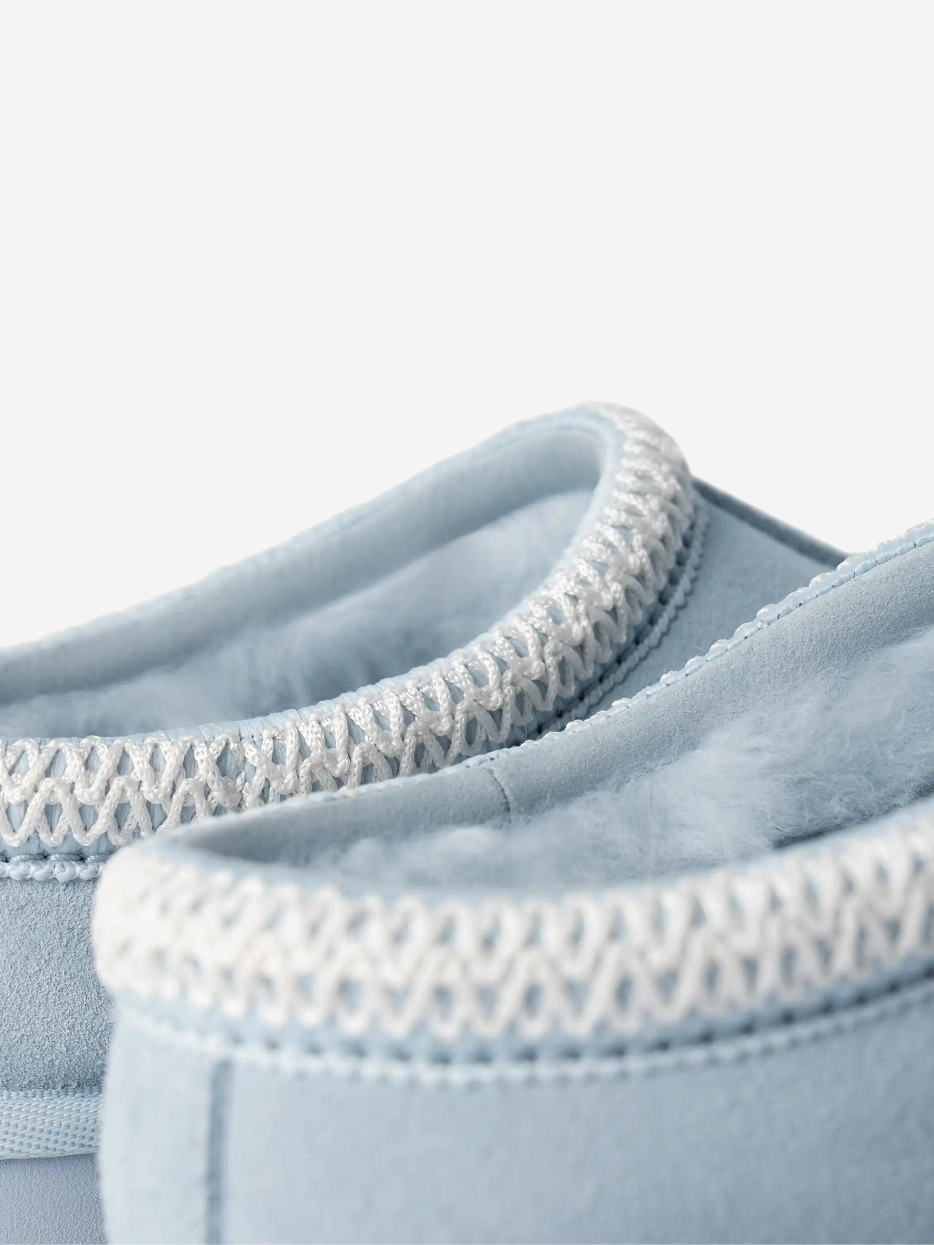Kids Suede Tasman II Slippers in Blue Buy Cheap Wide Range Of