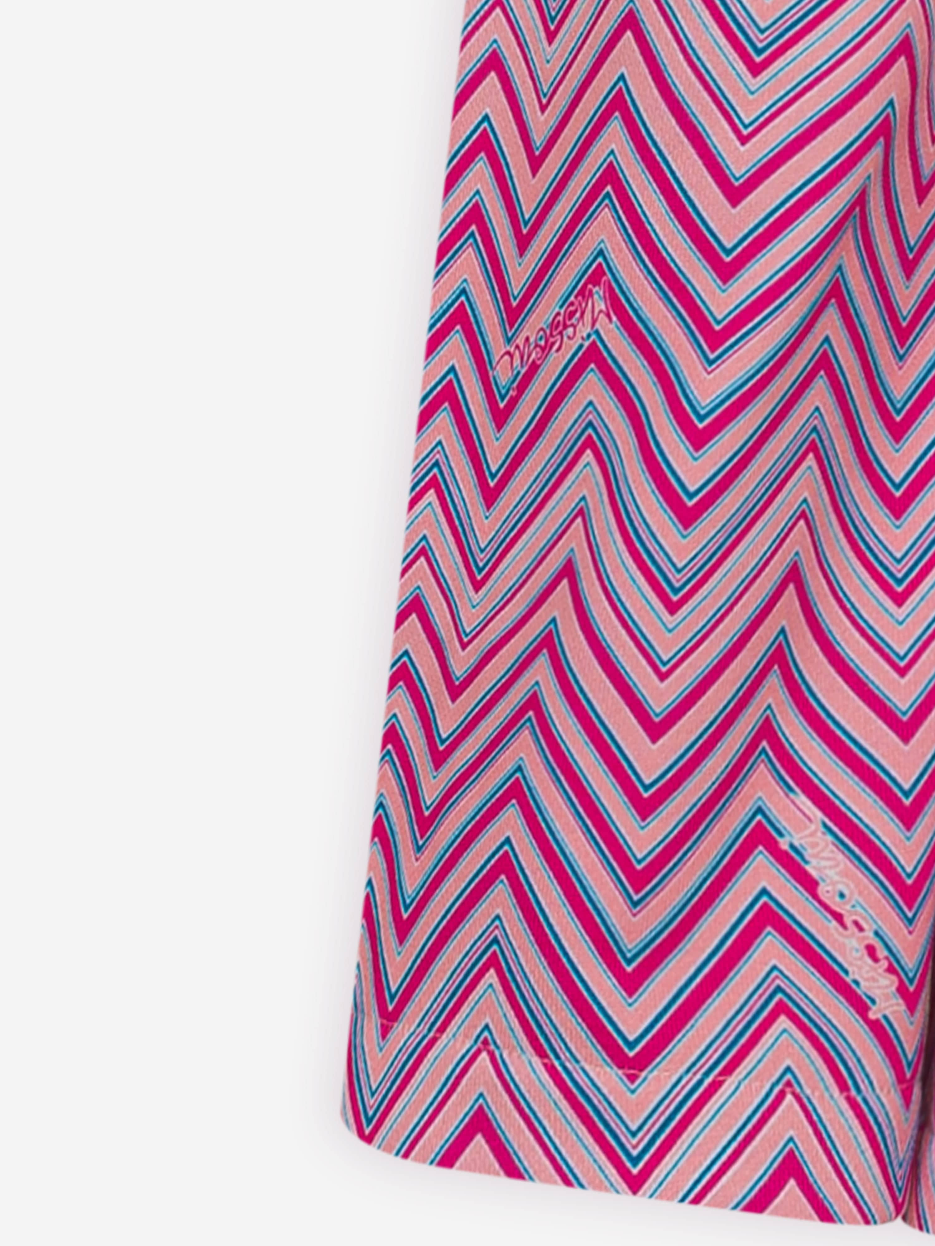 Missoni Girls Zigzag Joggers in Pink Discount Shop For