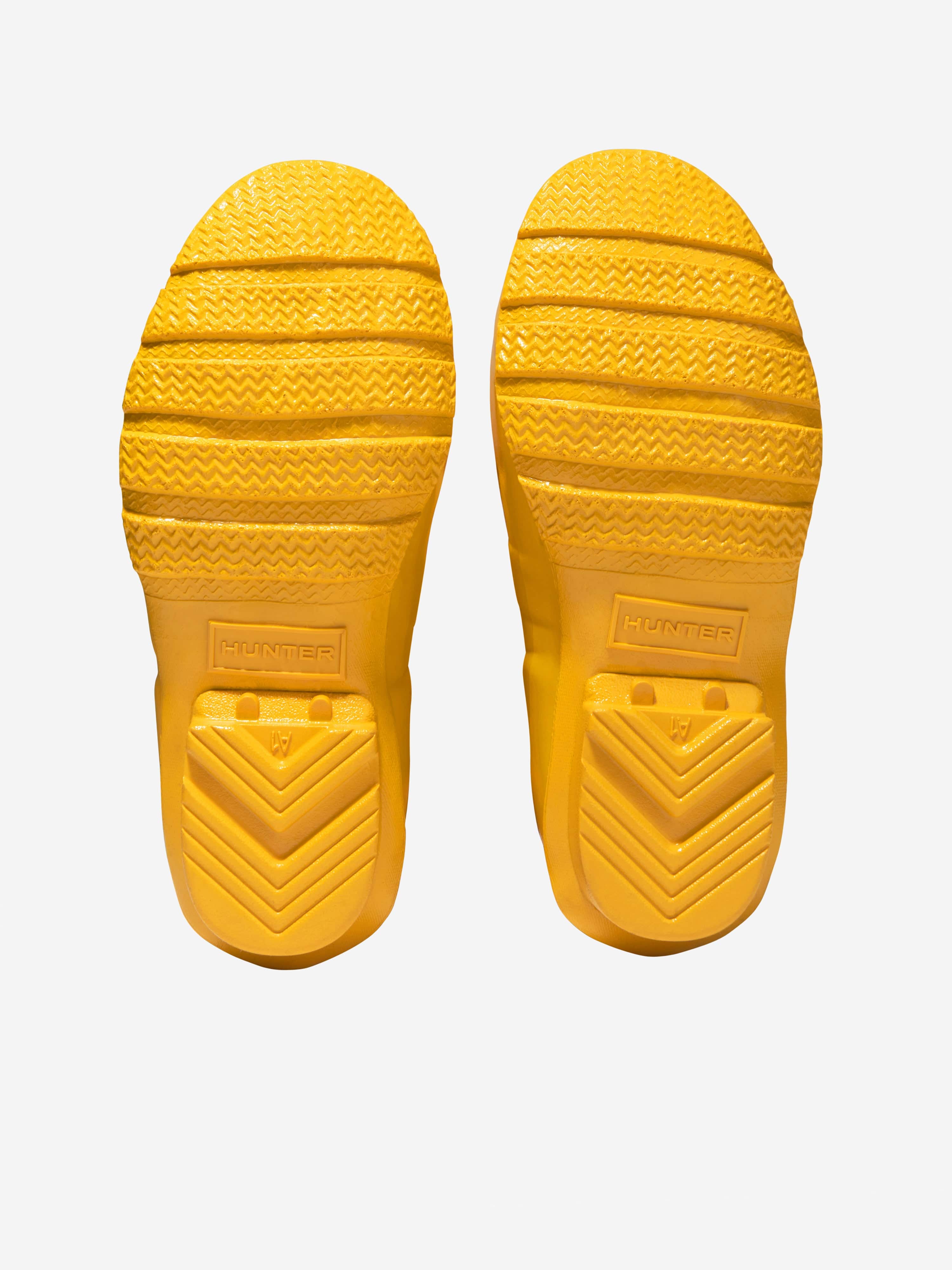 Hunter Kids Original Gloss Wellington Boots in Yellow Latest Collections Sale Online