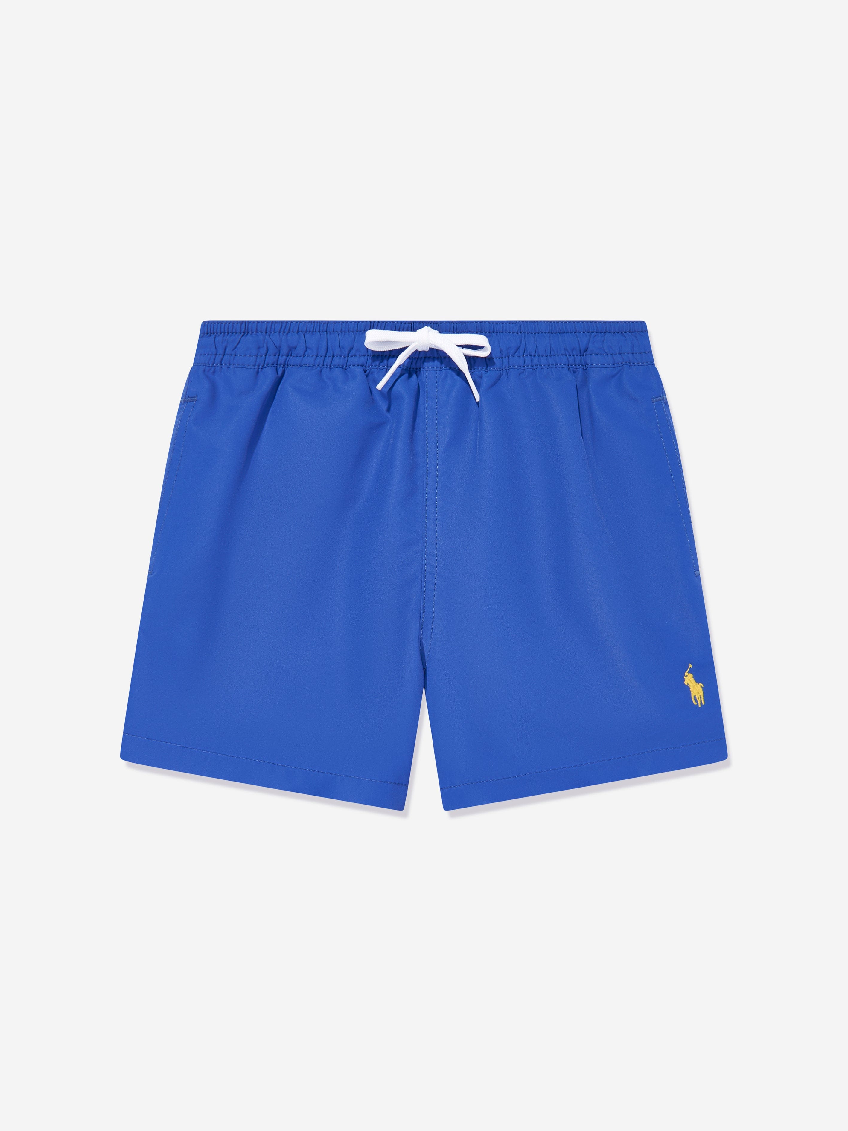 Boys Logo Swim Shorts in Blue Buy Cheap 2025