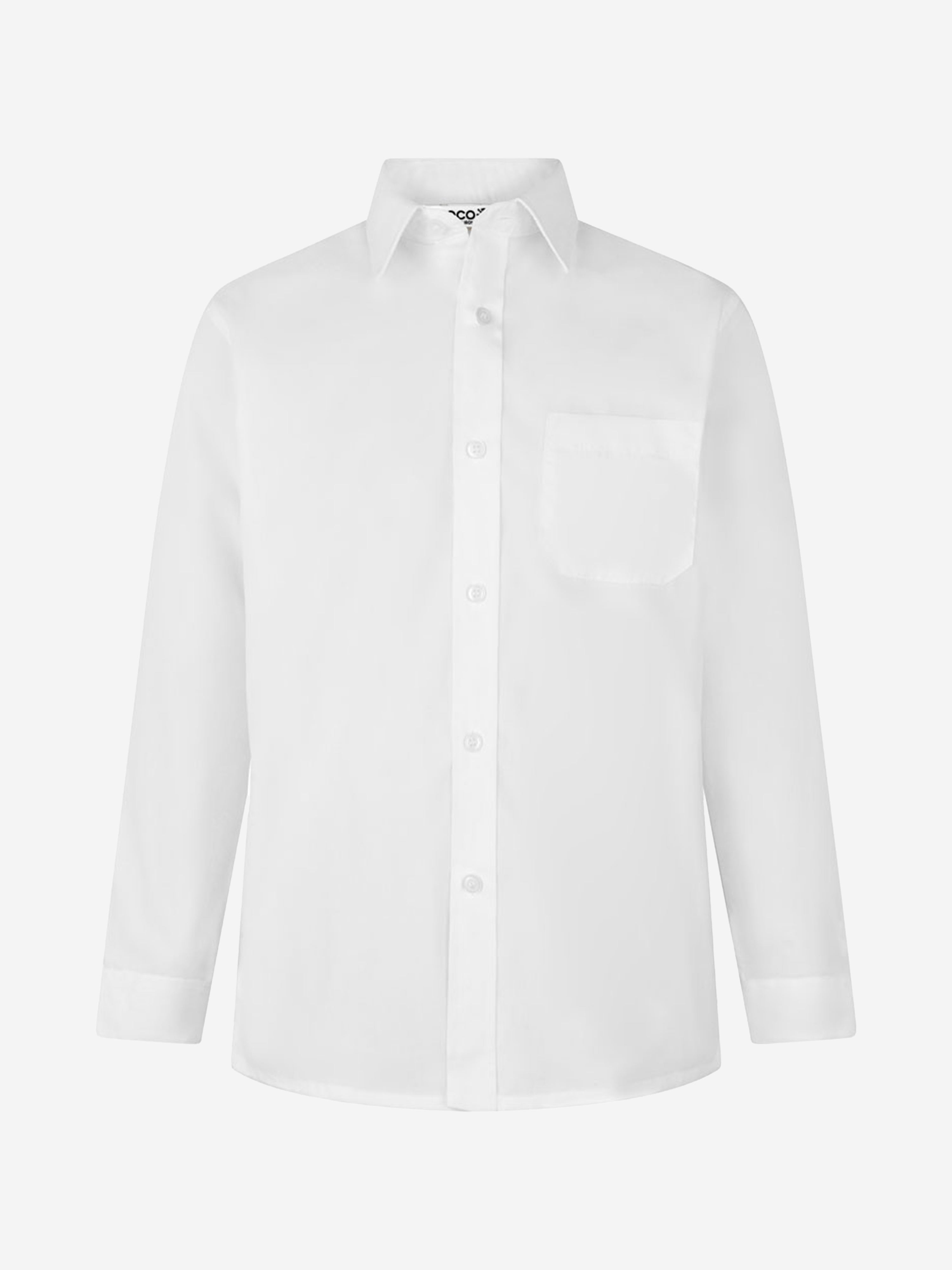 Zeco Boys School Long Sleeve Shirt Twin Pack in White Buy Cheap Best Pices