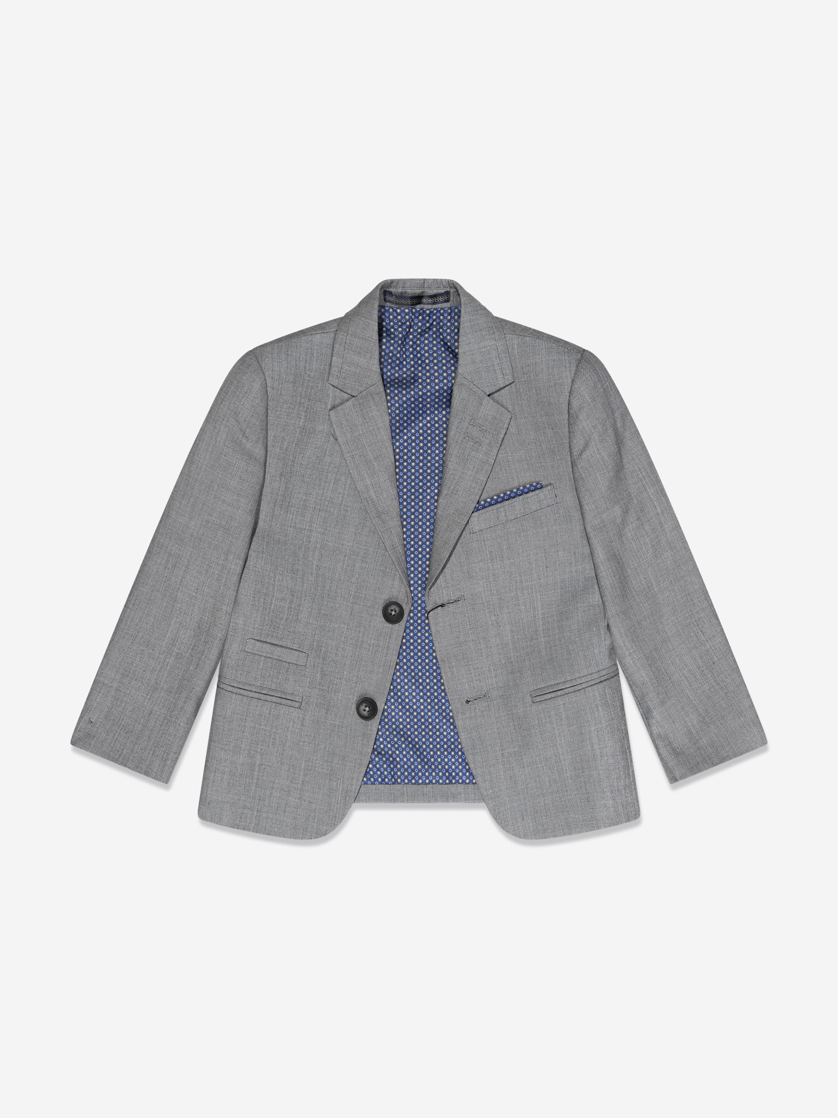 House Of Cavani Boys Reegan 3 Piece Suit in Grey Discount For Cheap