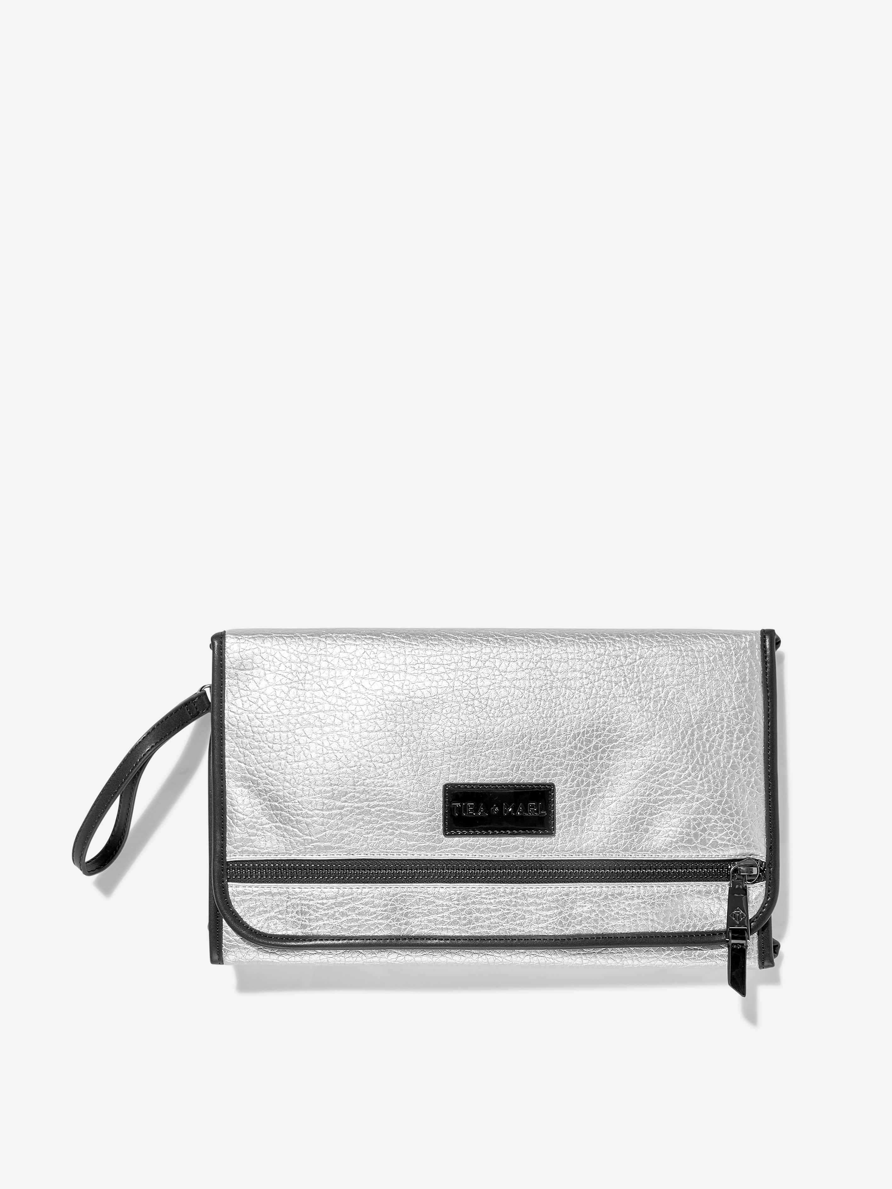 Tiba + Marl Baby Etta Changing Clutch in Silver (33cm) New Styles Cheap Pice