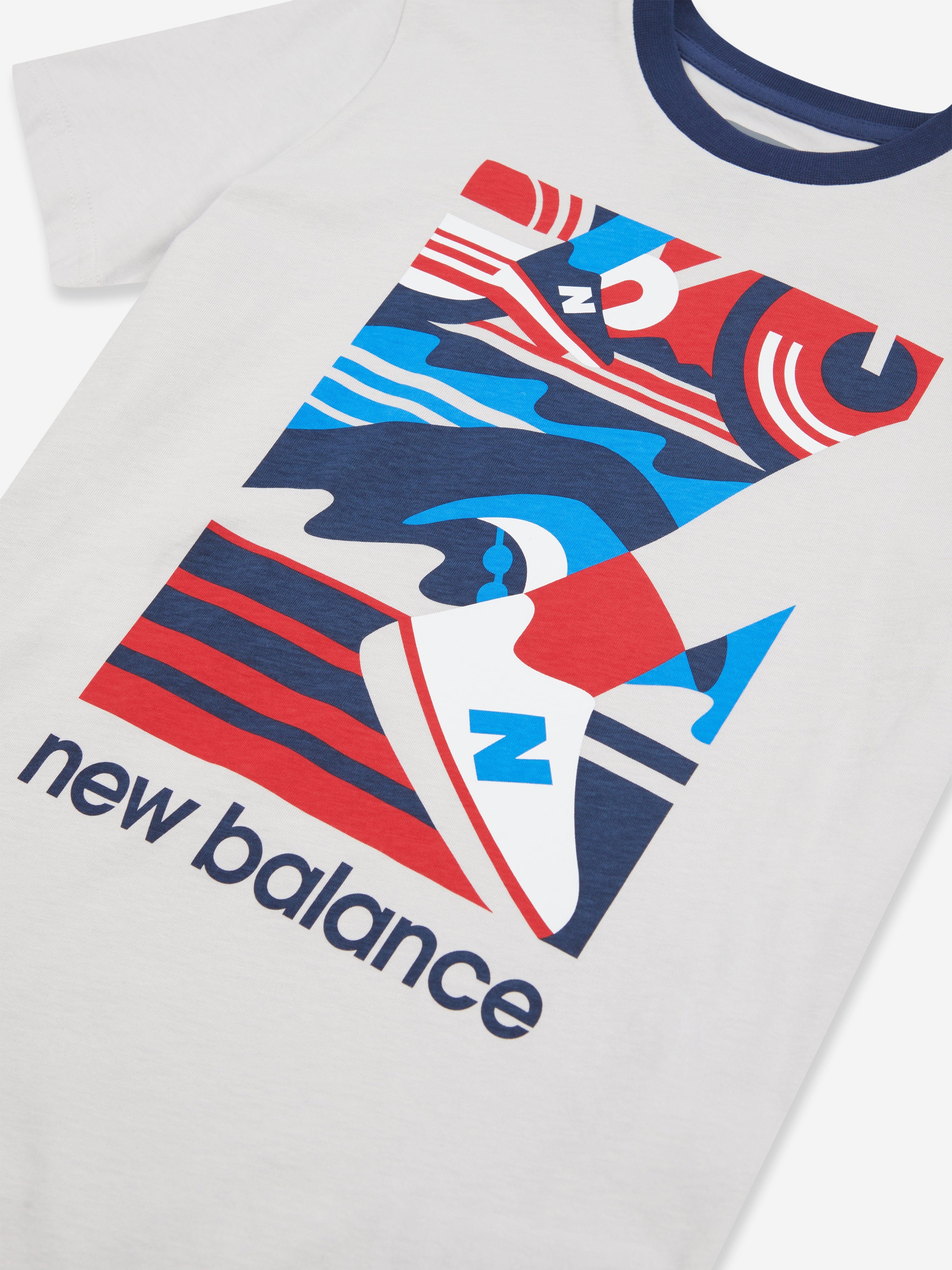 New Balance Boys Greatest Hits Graphic T-Shirt in Grey Online